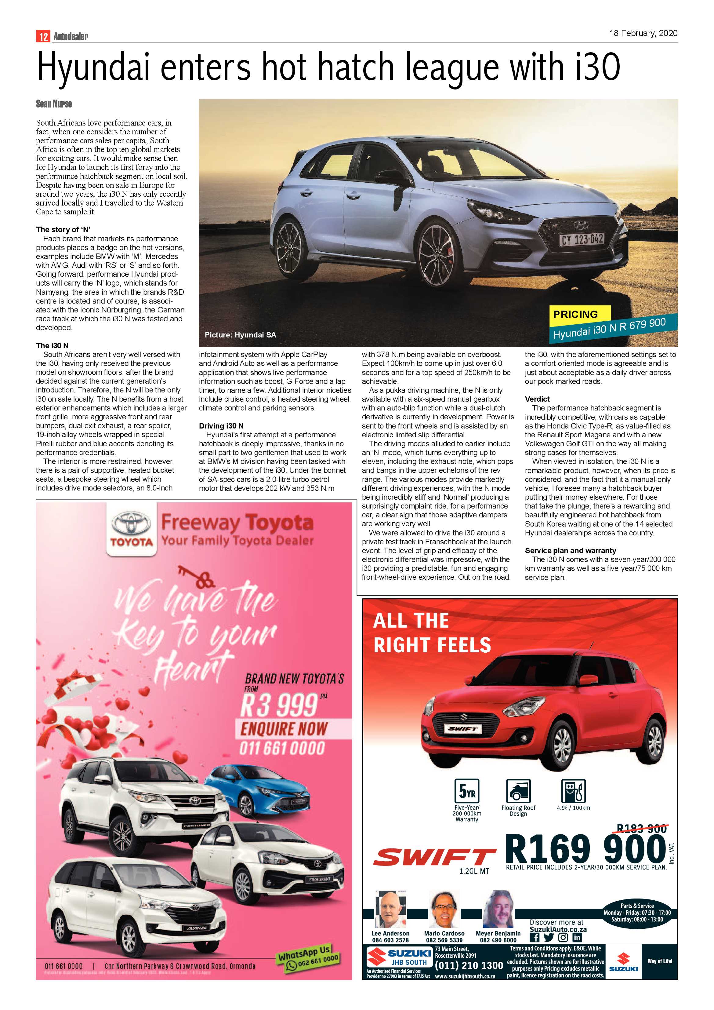Southern Courier 18 February 2020 page 12