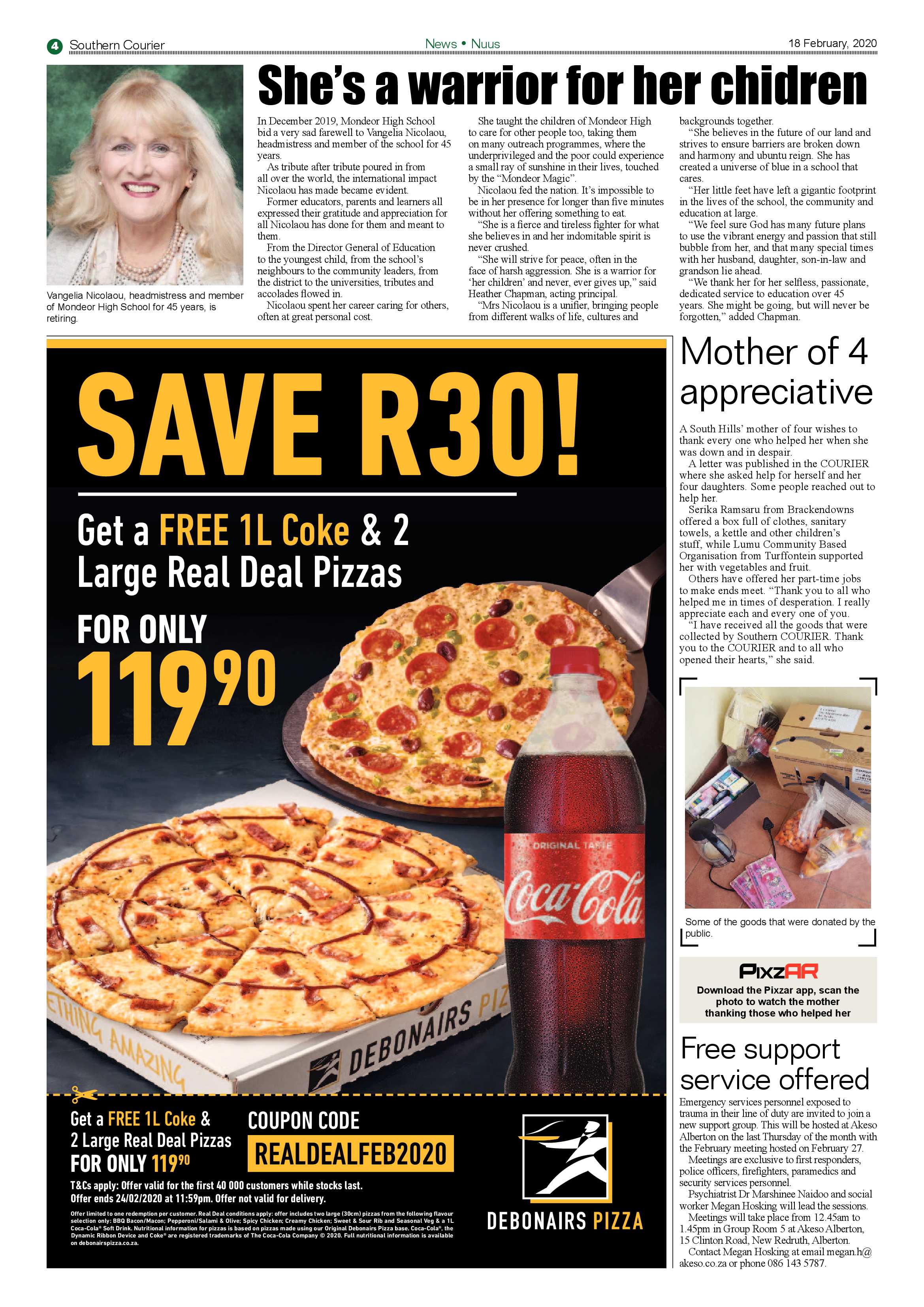 Southern Courier 18 February 2020 page 4