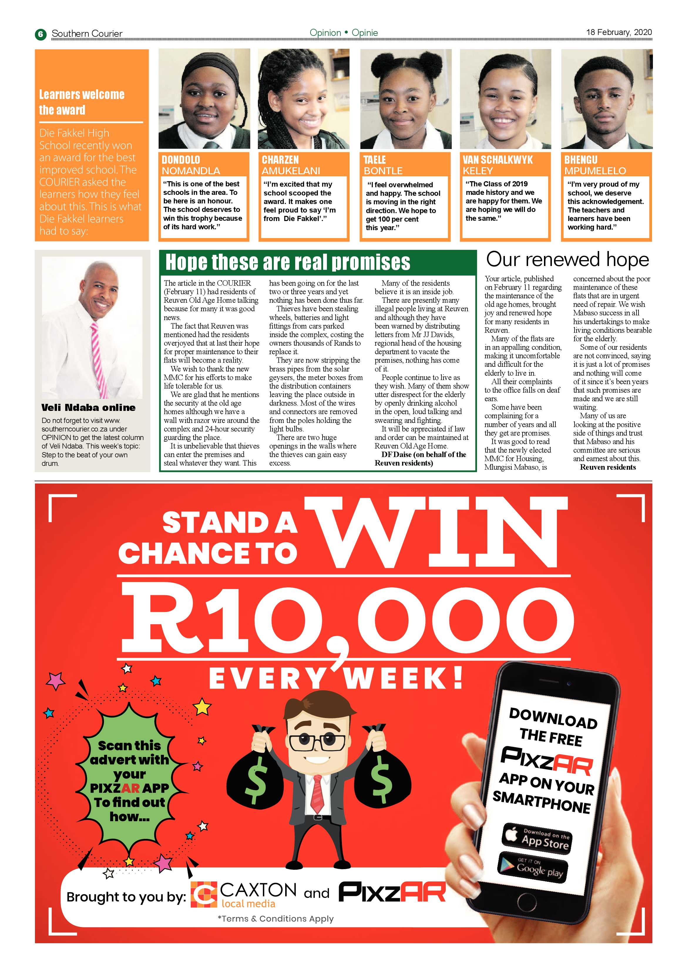 Southern Courier 18 February 2020 page 6