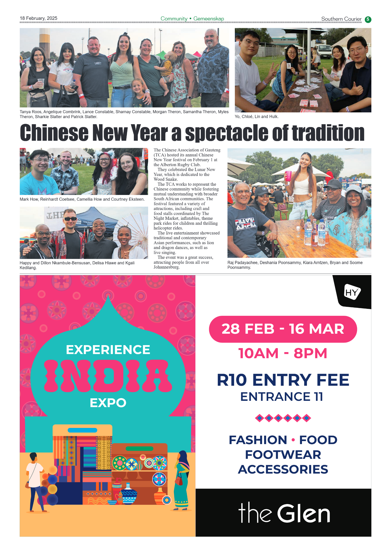 Southern Courier 18 February 2025 page 5
