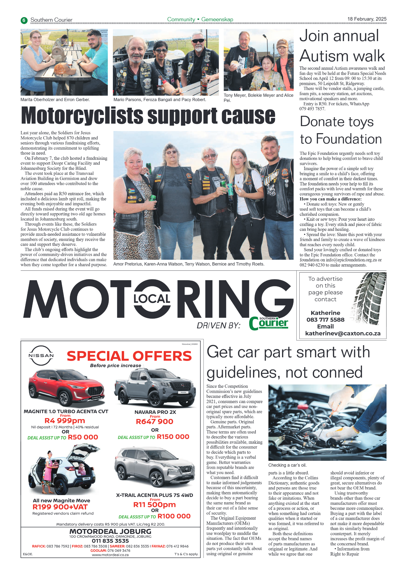 Southern Courier 18 February 2025 page 6