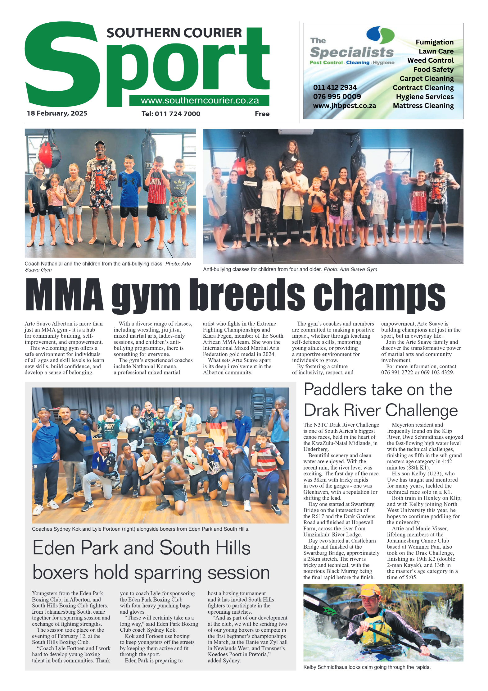 Southern Courier 18 February 2025 page 8