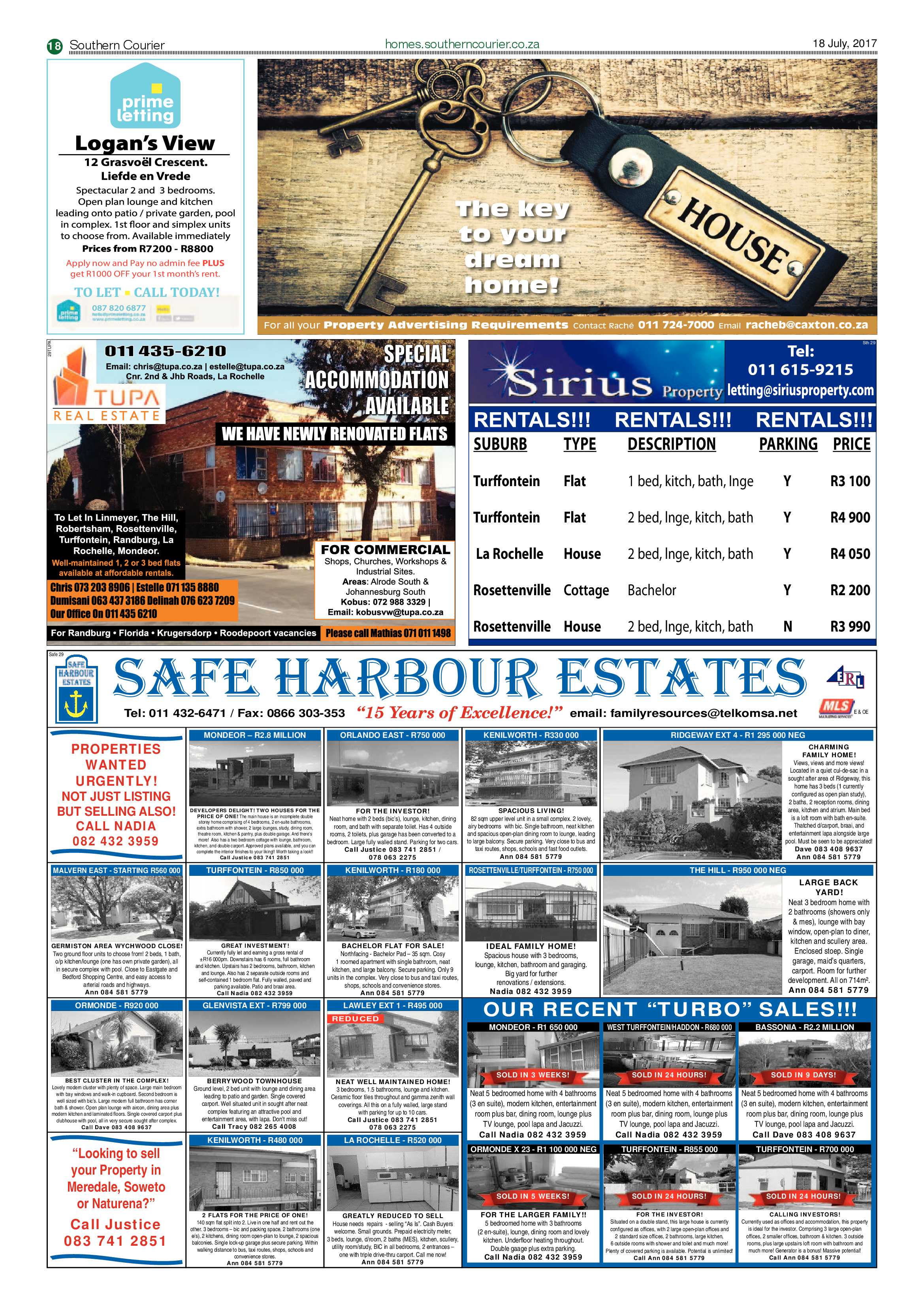Southern Courier 18 July 2017 page 18