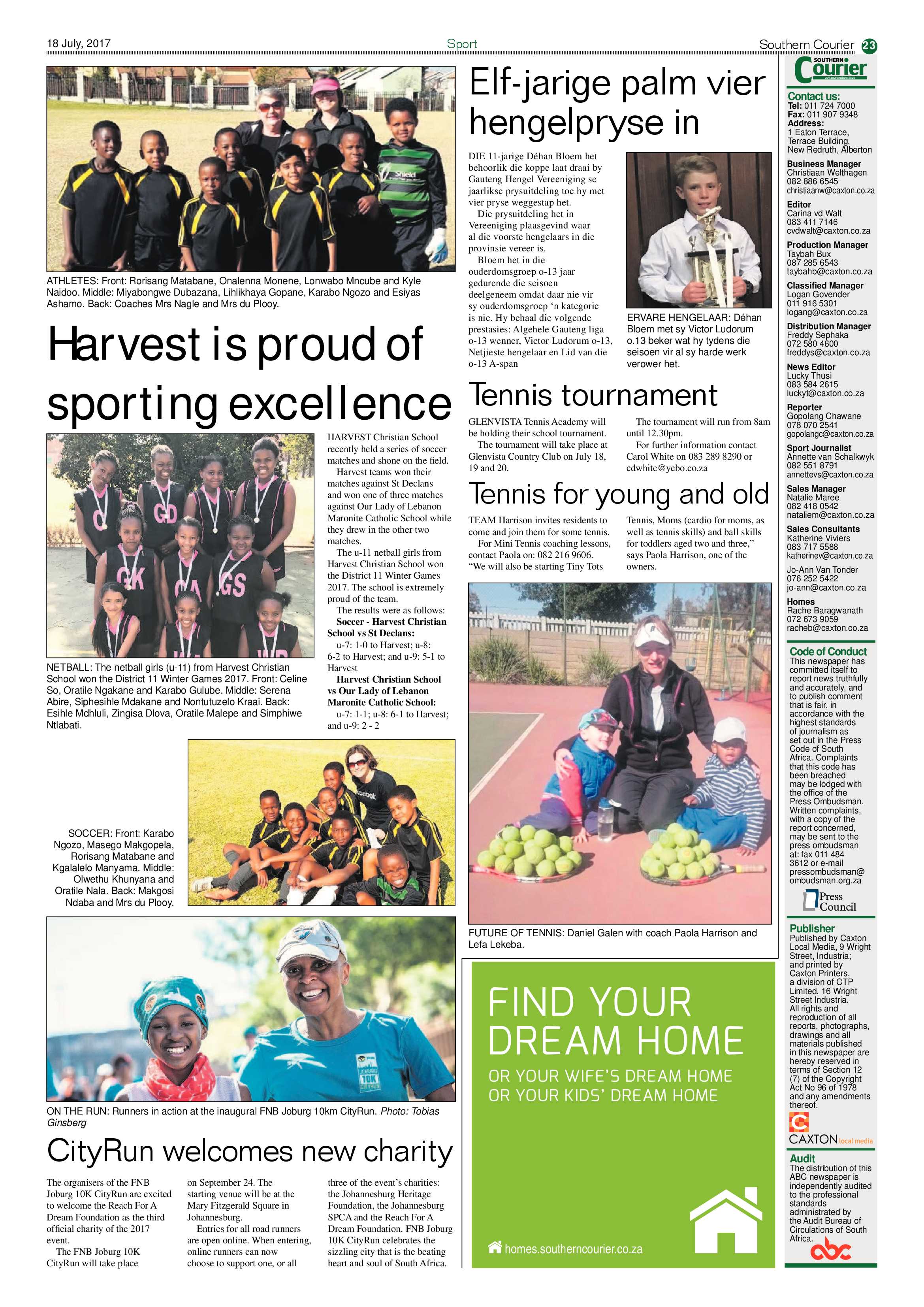Southern Courier 18 July 2017 page 23