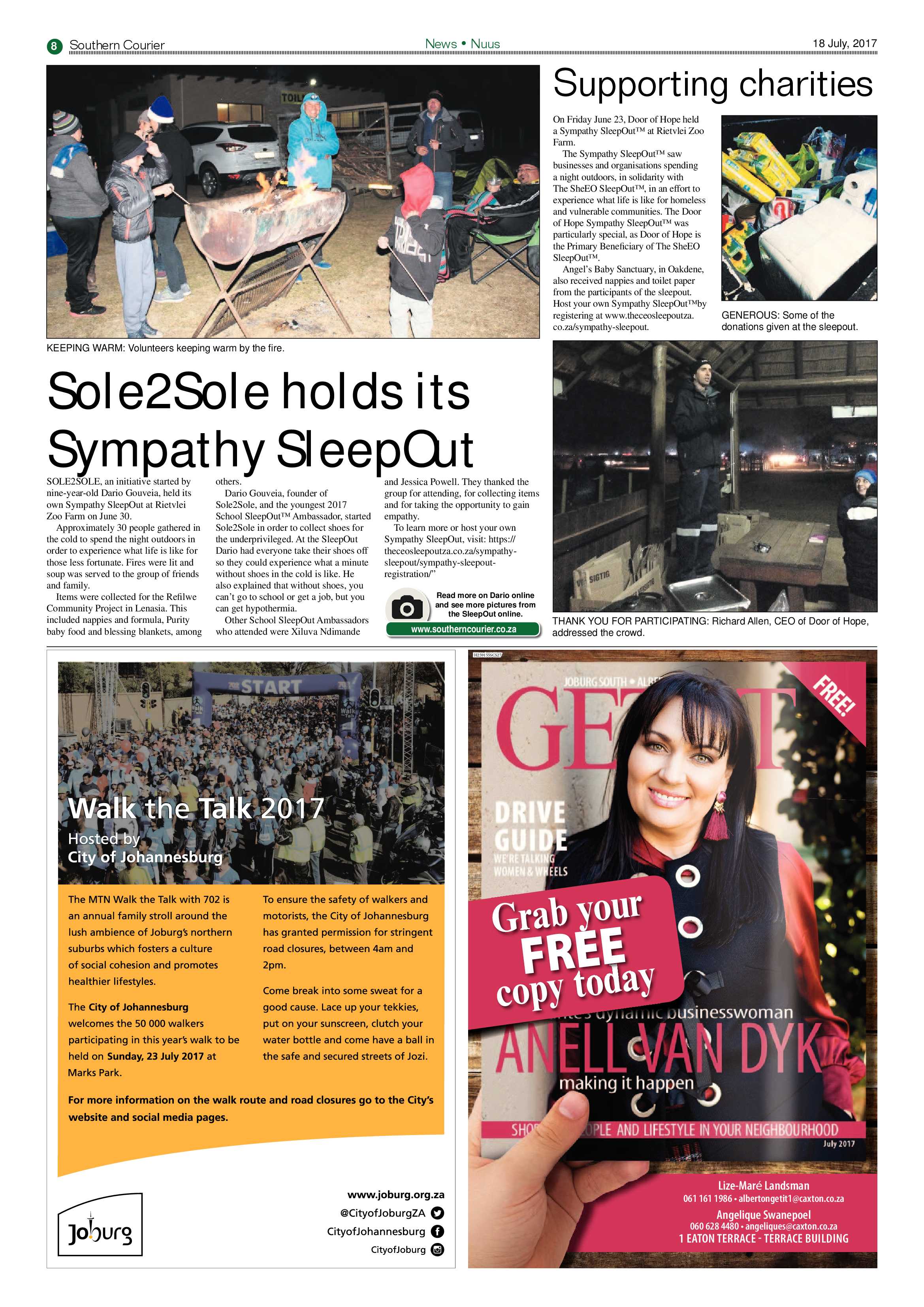 Southern Courier 18 July 2017 page 8