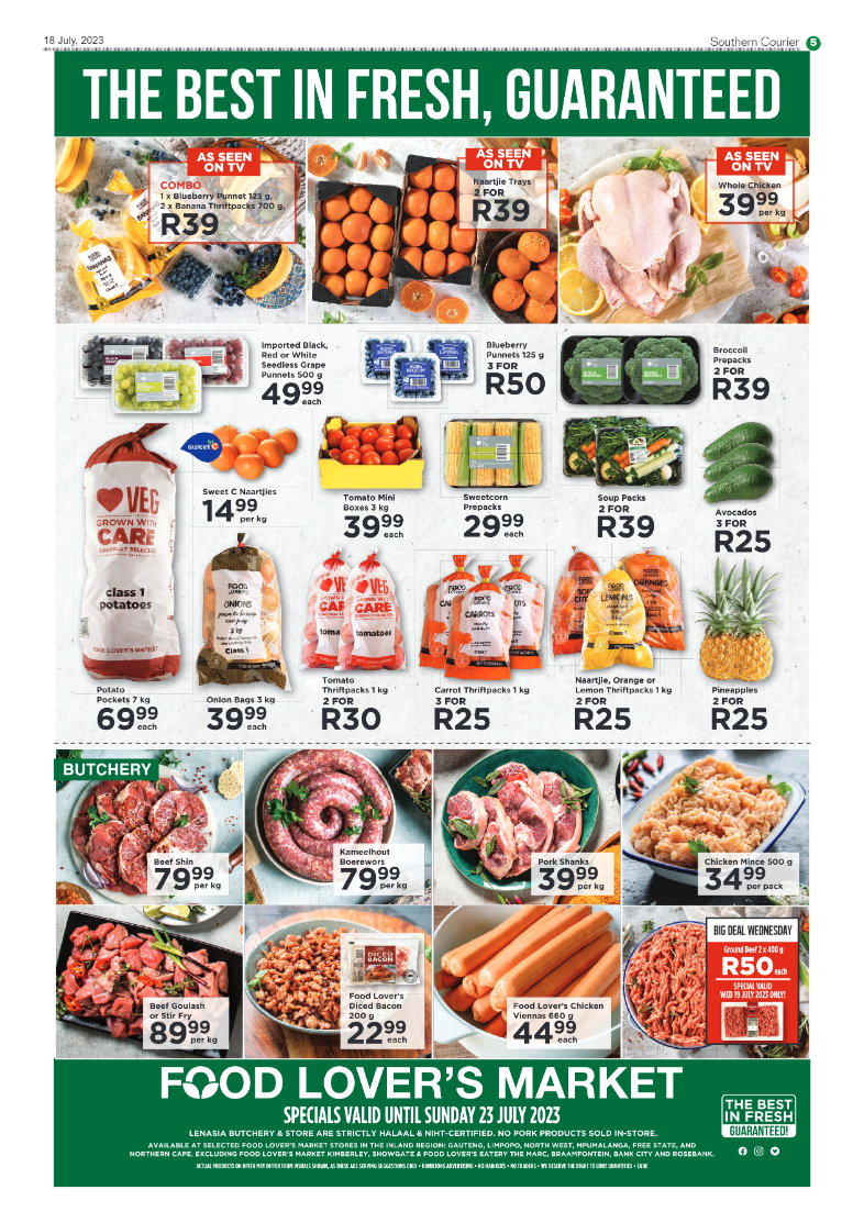 Southern Courier 18 July 2023 page 5