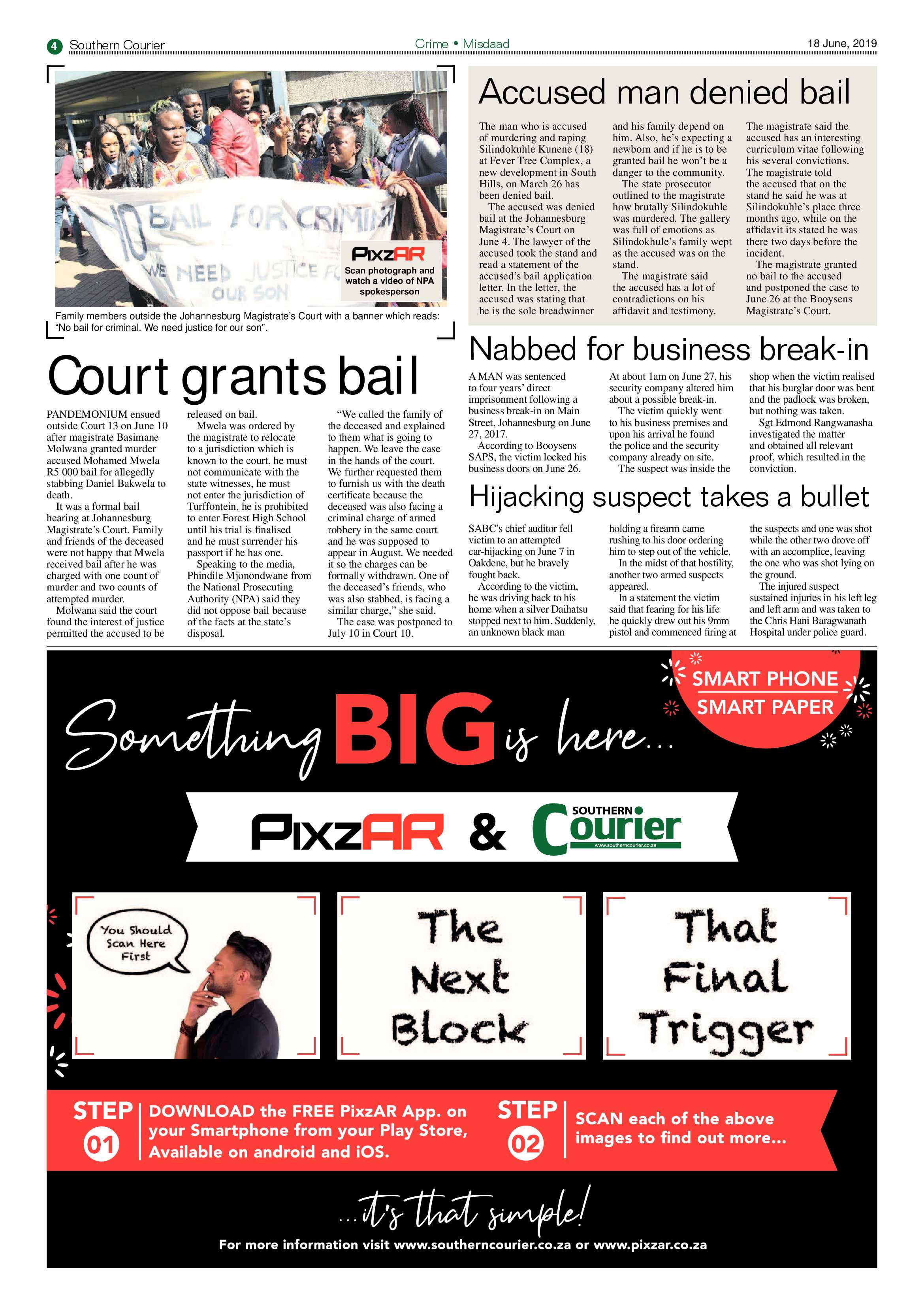Southern Courier 18 June 2019 page 4