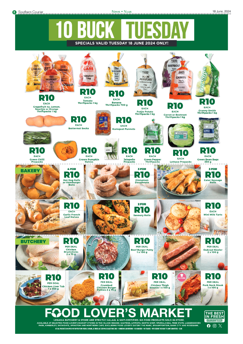 Southern Courier 18 June 2024 page 2