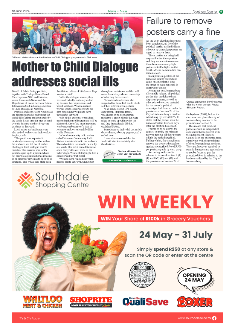 Southern Courier 18 June 2024 page 5