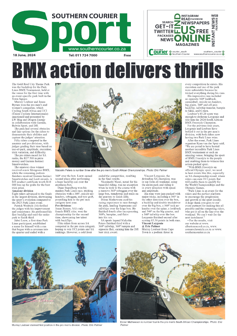 Southern Courier 18 June 2024 page 8
