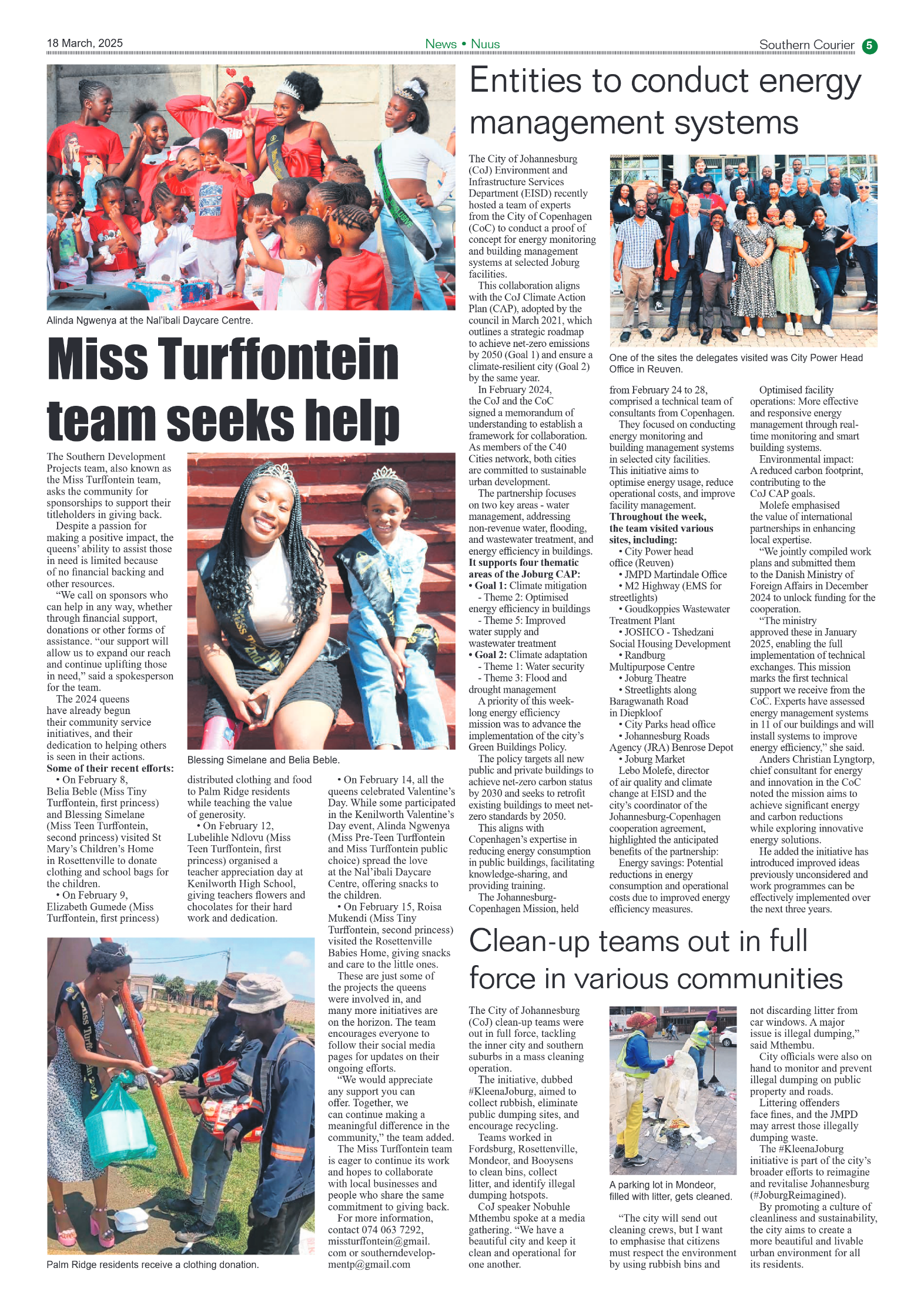 Southern Courier 18 March 2025 page 5