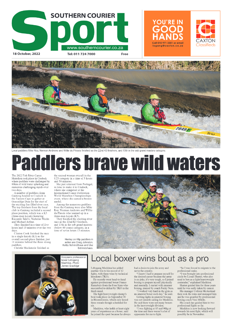 Southern Courier 18 October 2022 page 8