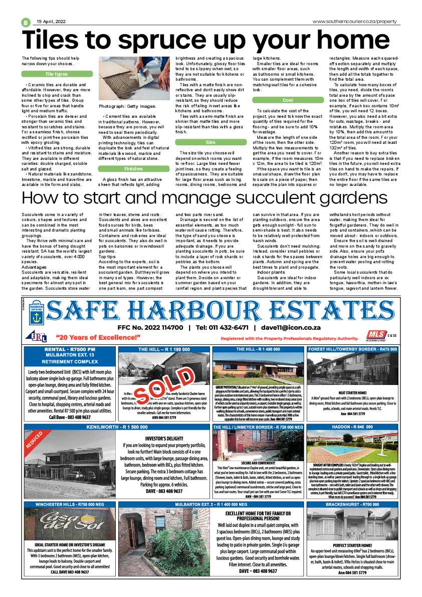 Southern Courier 19 April 2022 page 8