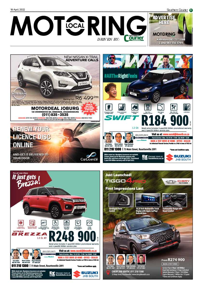 Southern Courier 19 April 2022 page 9