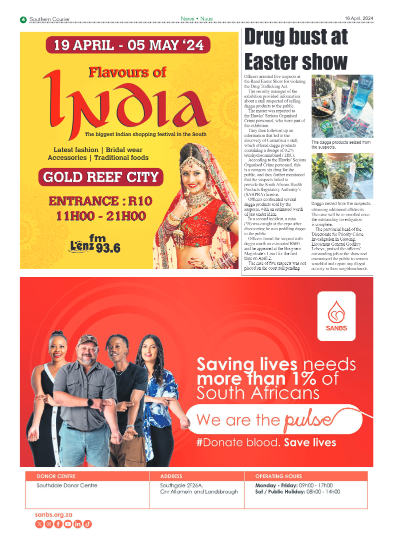 Southern Courier 19 April 2024 page 4