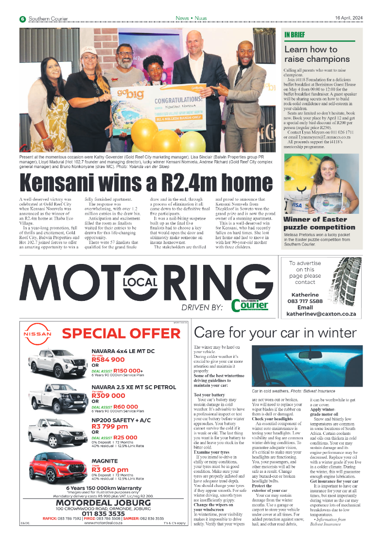 Southern Courier 19 April 2024 page 6