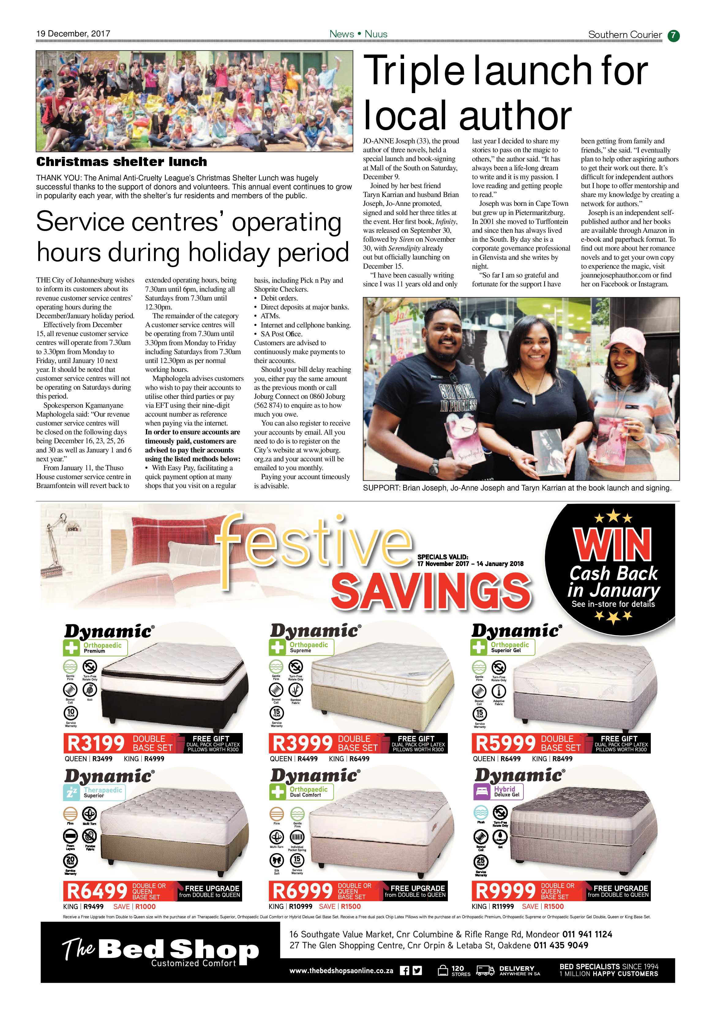 Southern Courier 19 December 2017 page 7