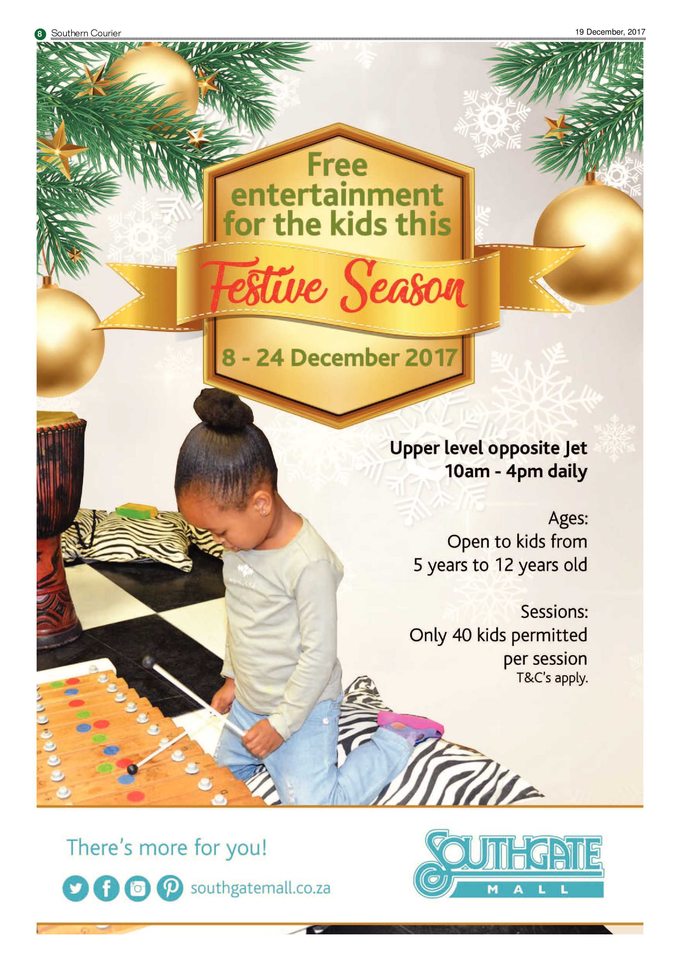 Southern Courier 19 December 2017 page 8