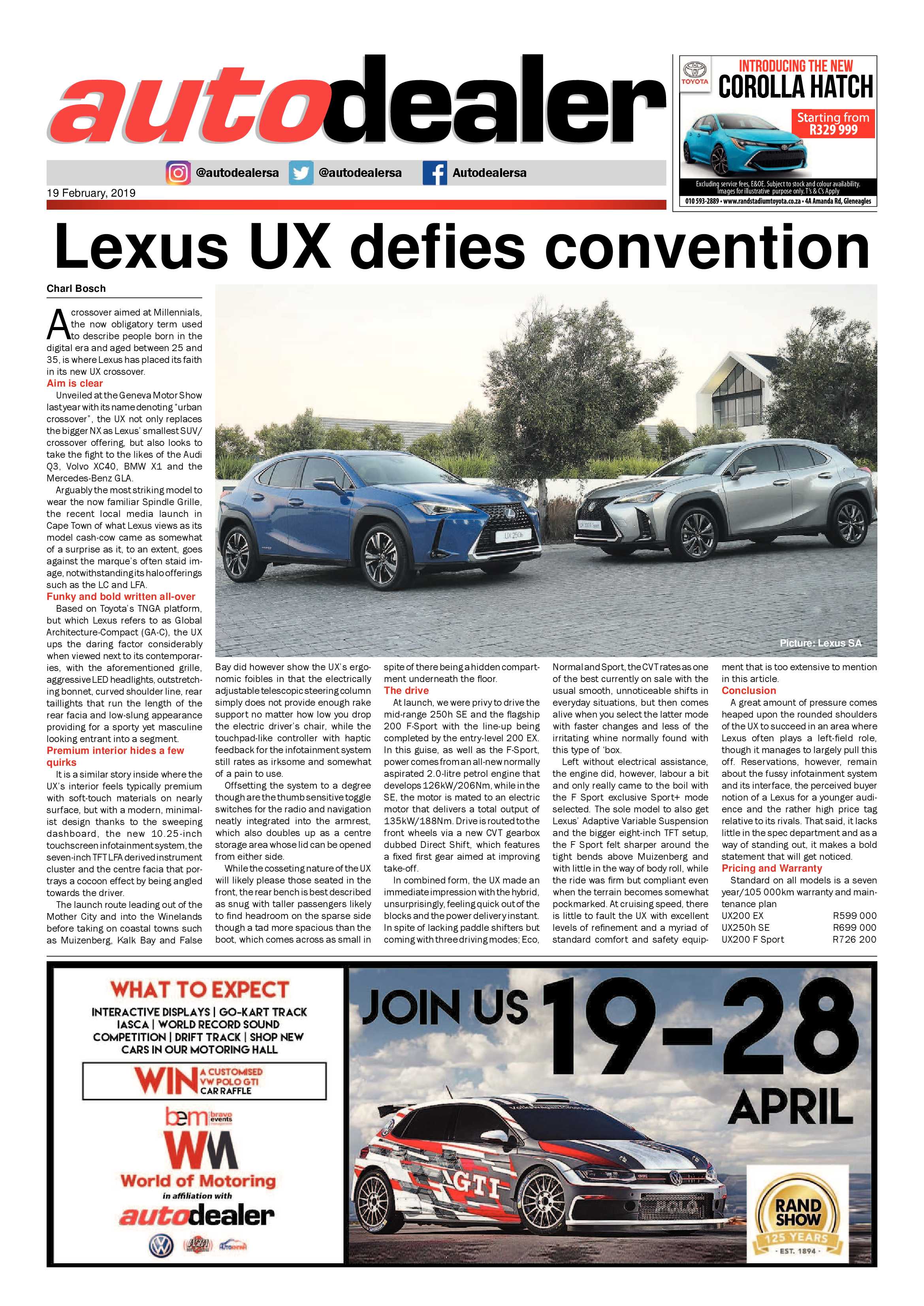 Southern Courier 19 February 2019 page 15
