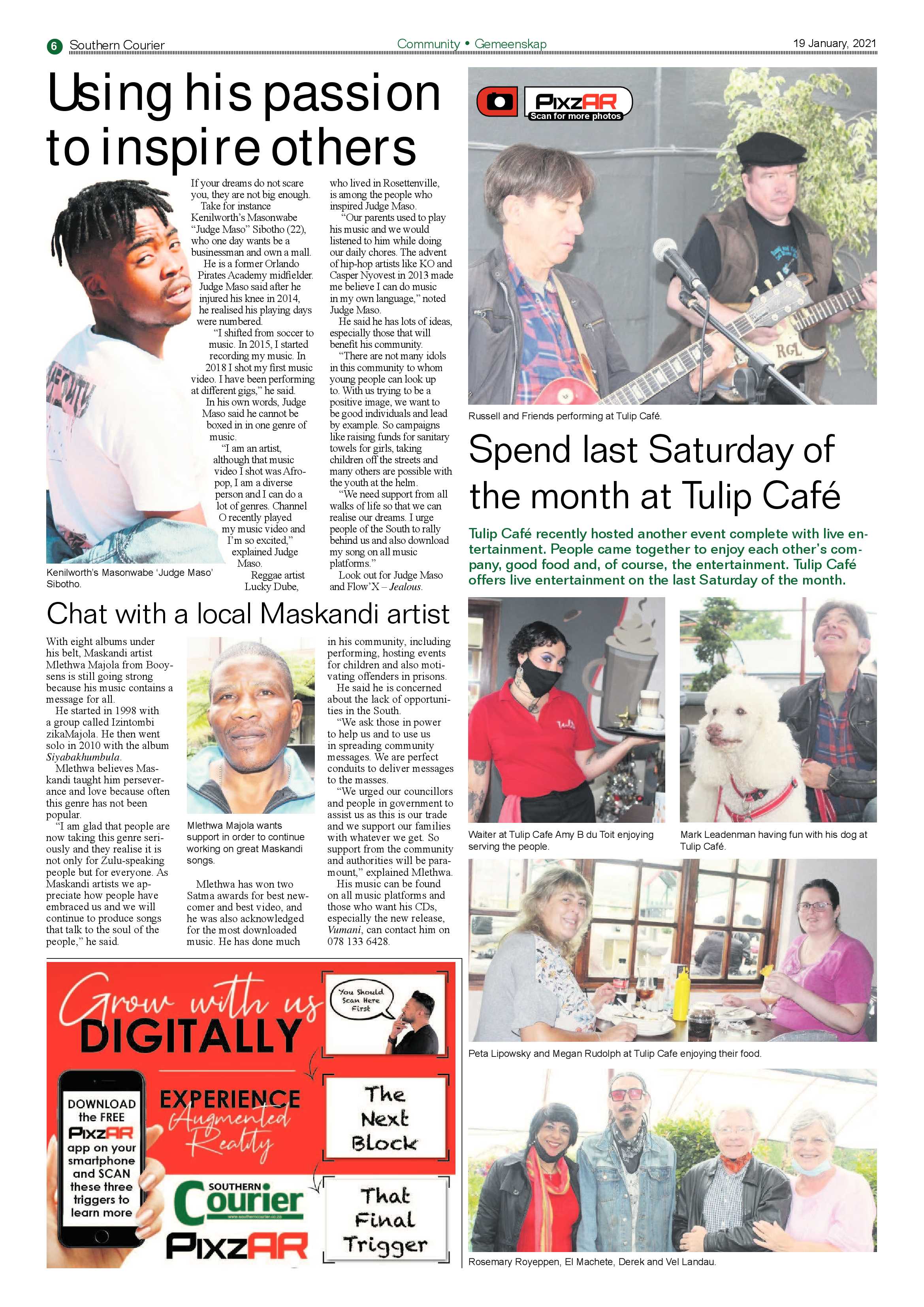 Southern Courier 19 January 2021 page 6