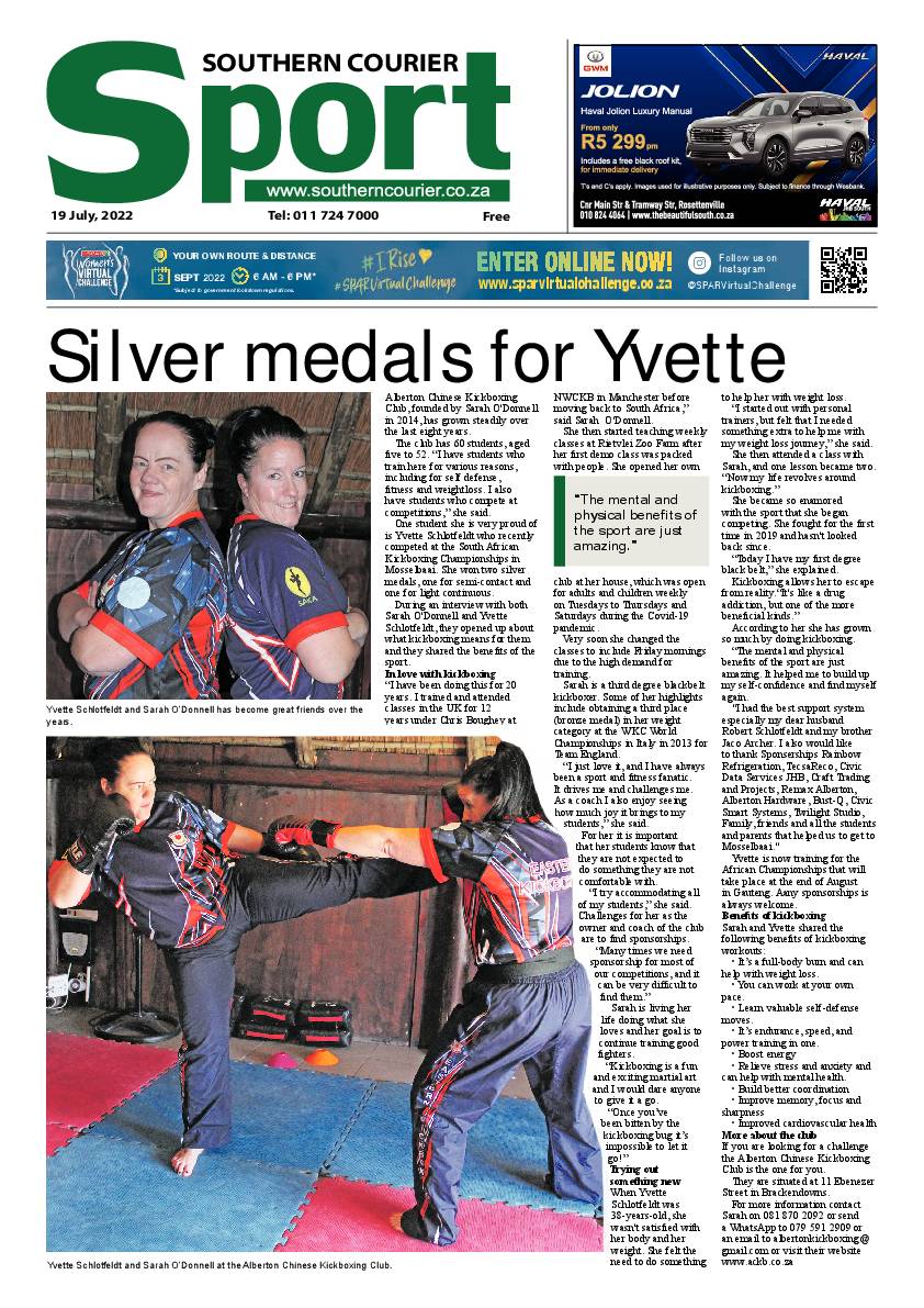 Southern Courier 19 July 2022 page 12