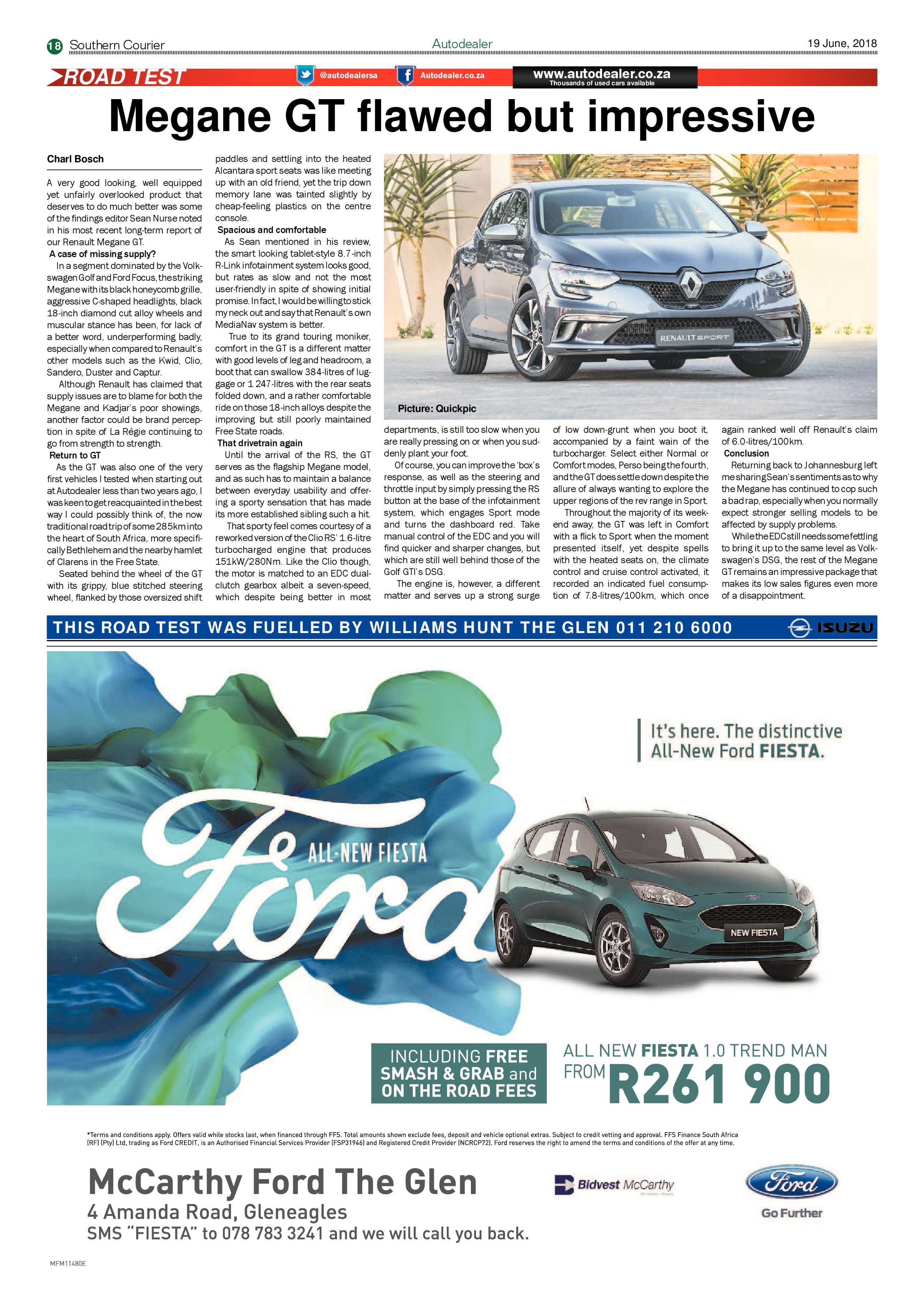 Southern Courier 19 June 2018 page 18