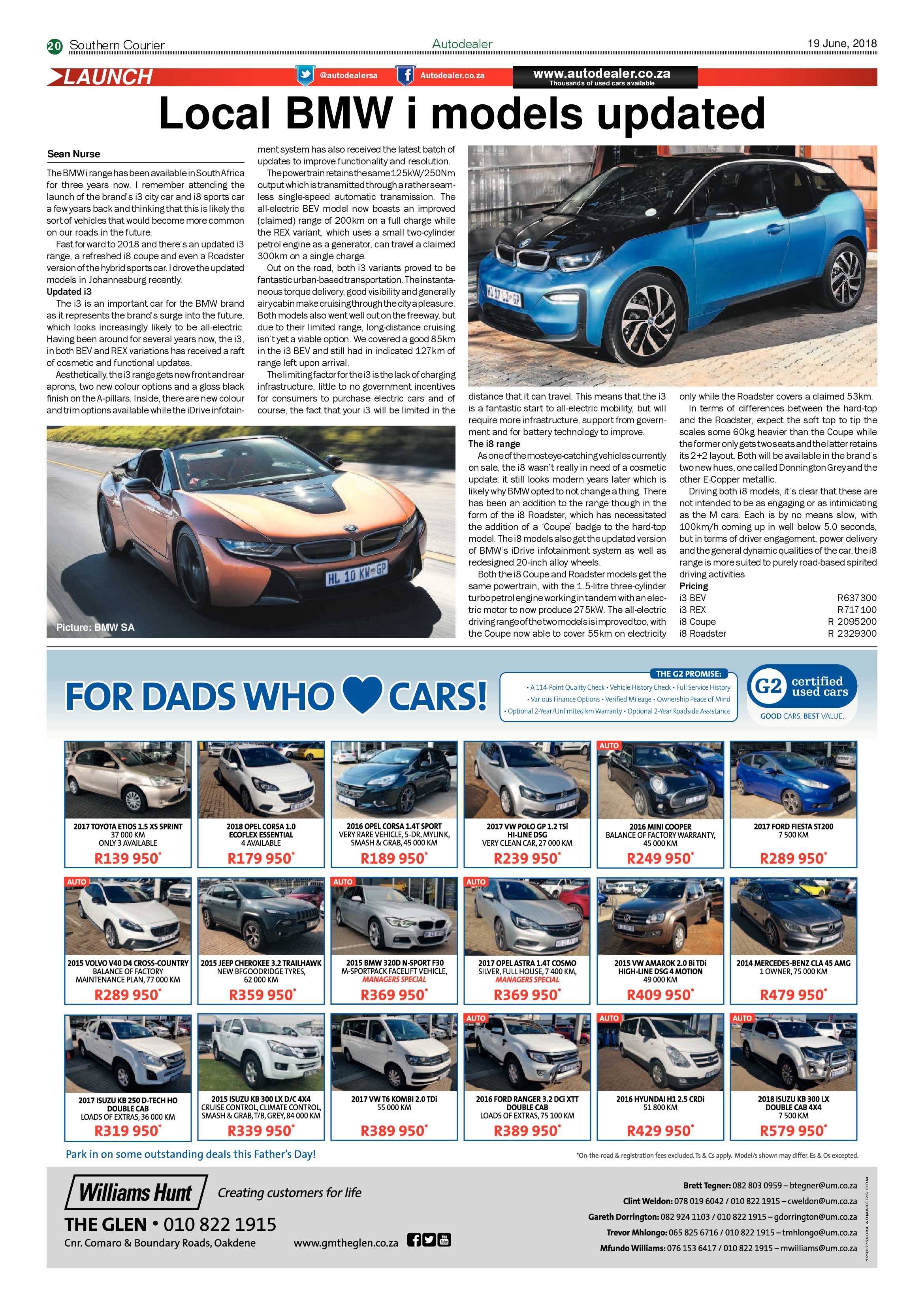 Southern Courier 19 June 2018 page 20