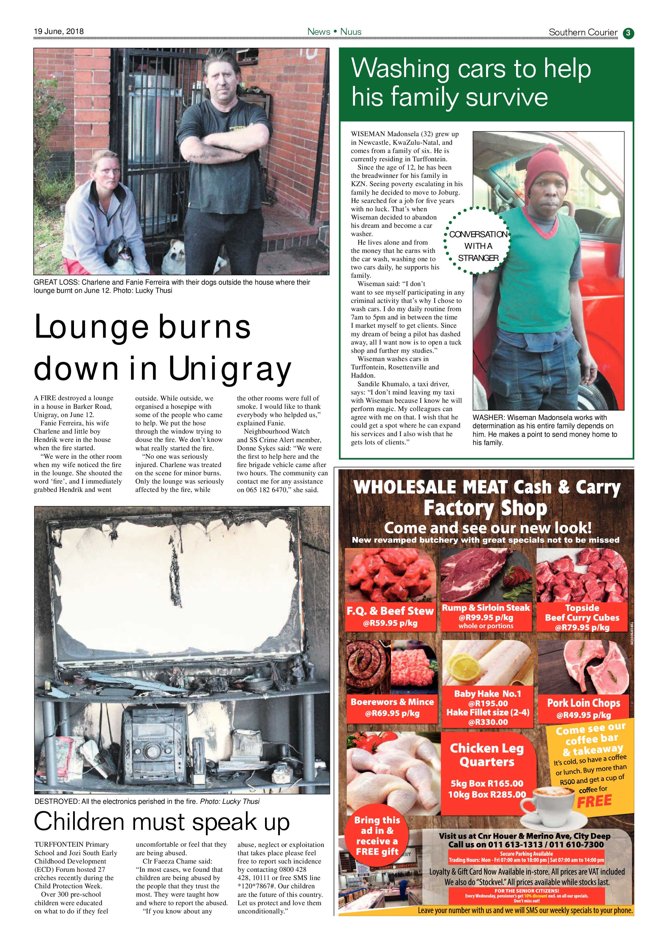 Southern Courier 19 June 2018 page 3