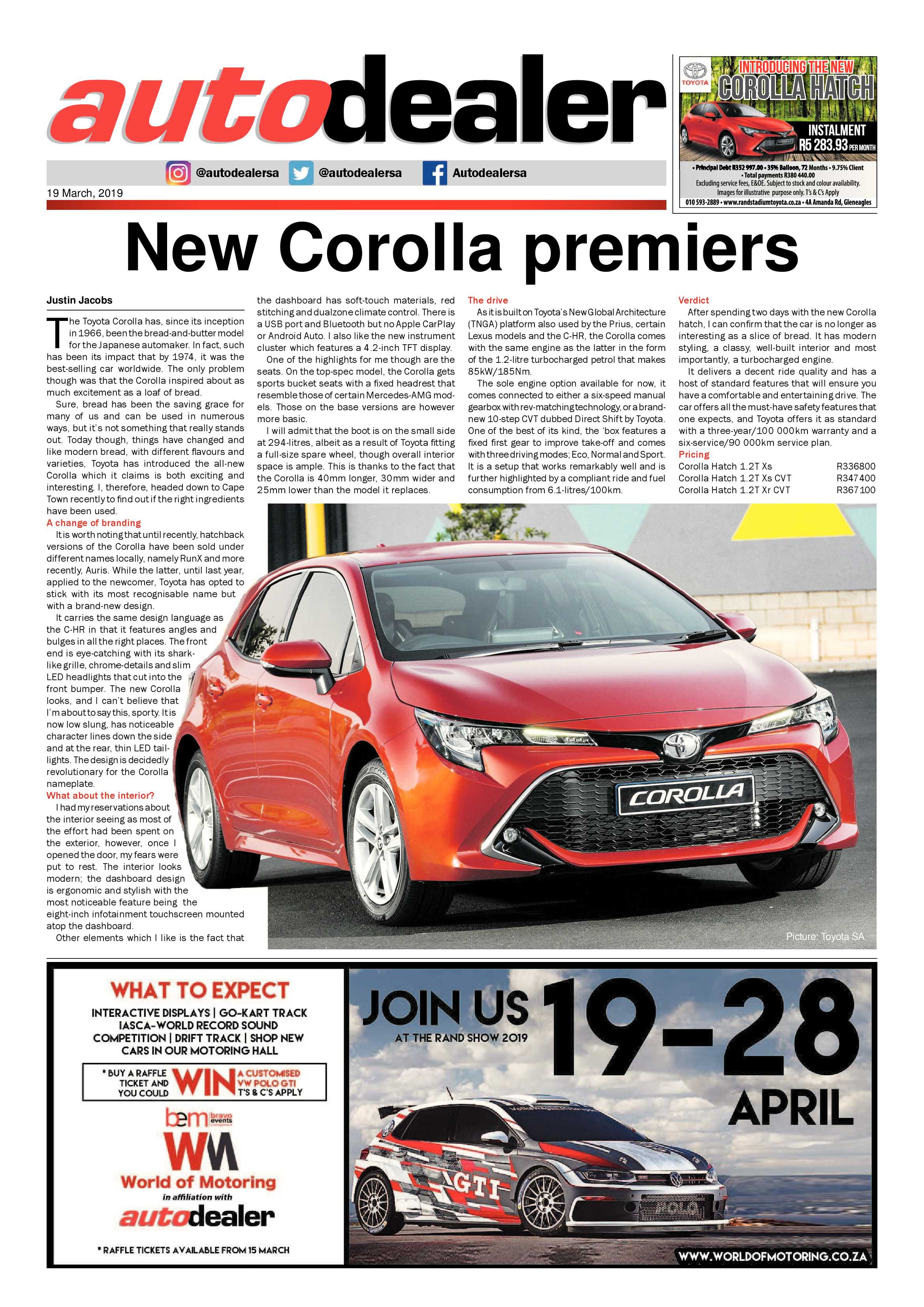 Southern Courier 19 March 2019 page 15