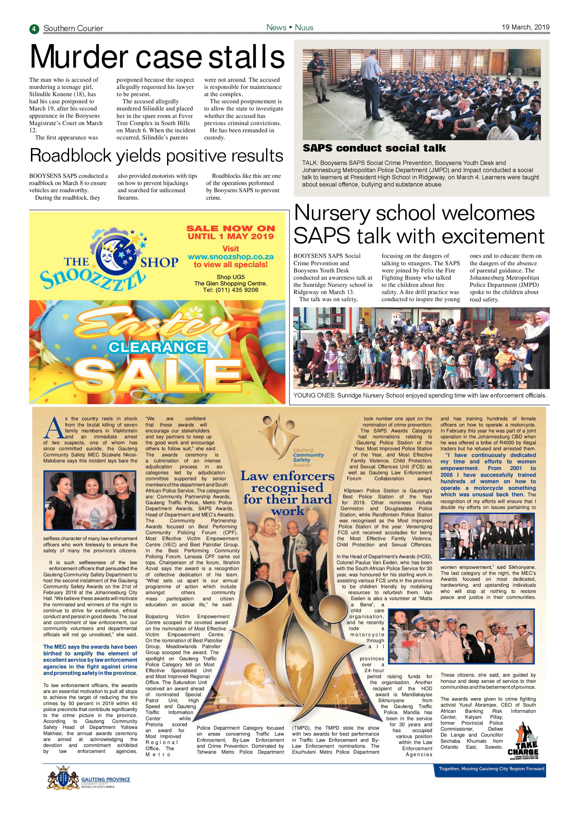 Southern Courier 19 March 2019 page 4