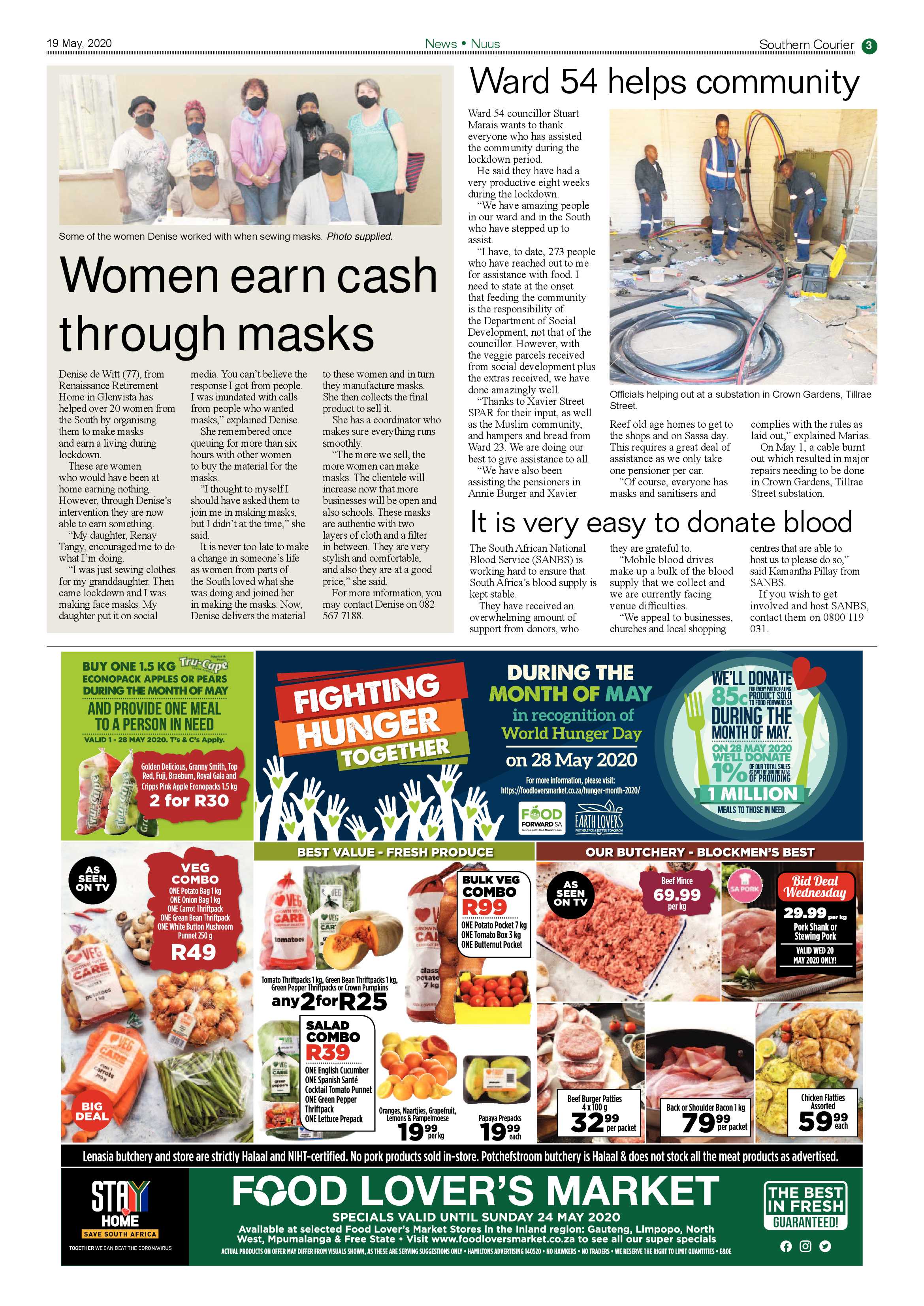 Southern Courier 19 May 2020 page 3