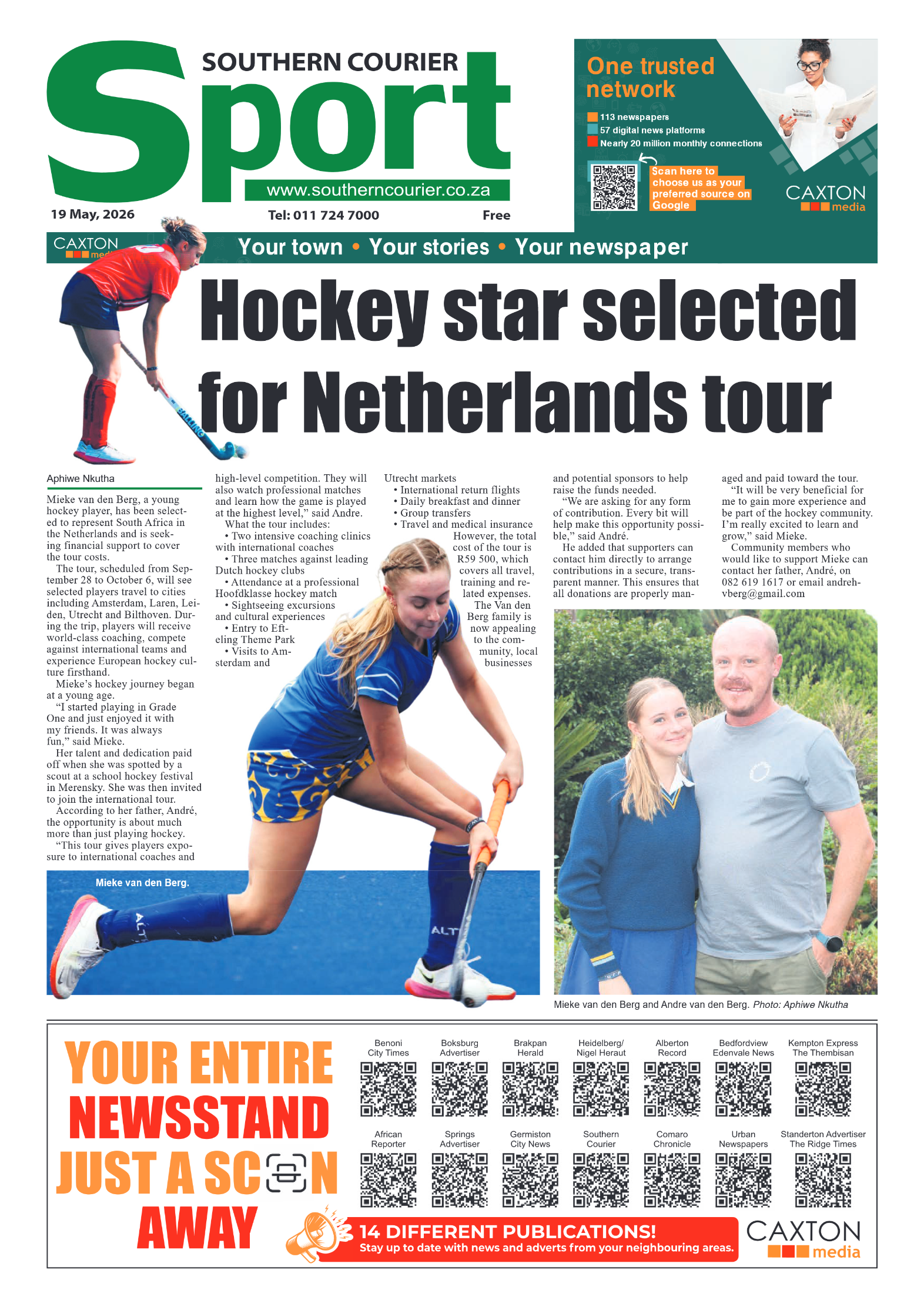 Southern Courier 19 May 2026 page 8