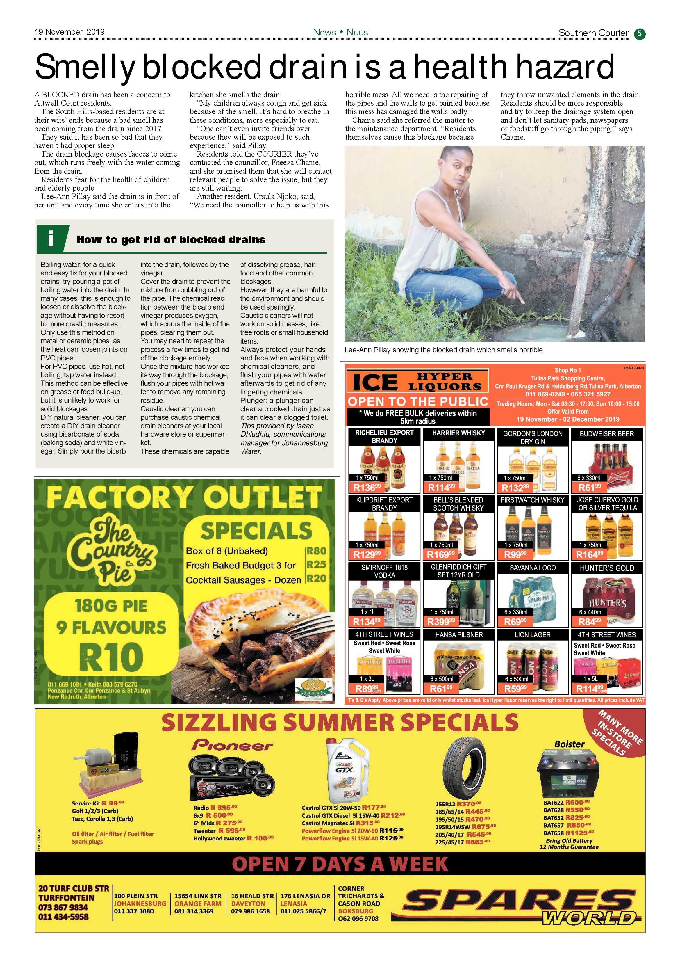 Southern Courier 19 November 2019 page 5