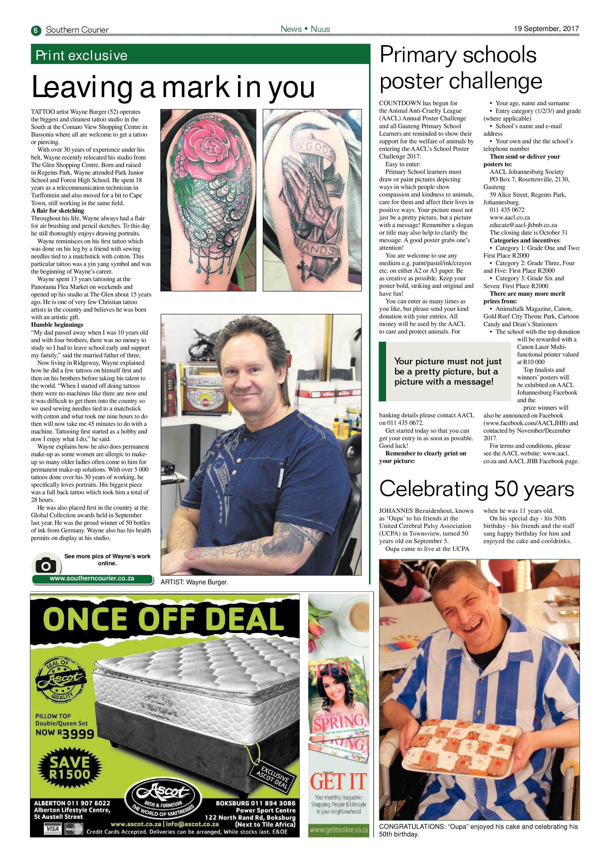 Southern Courier 19 September 2017 page 6