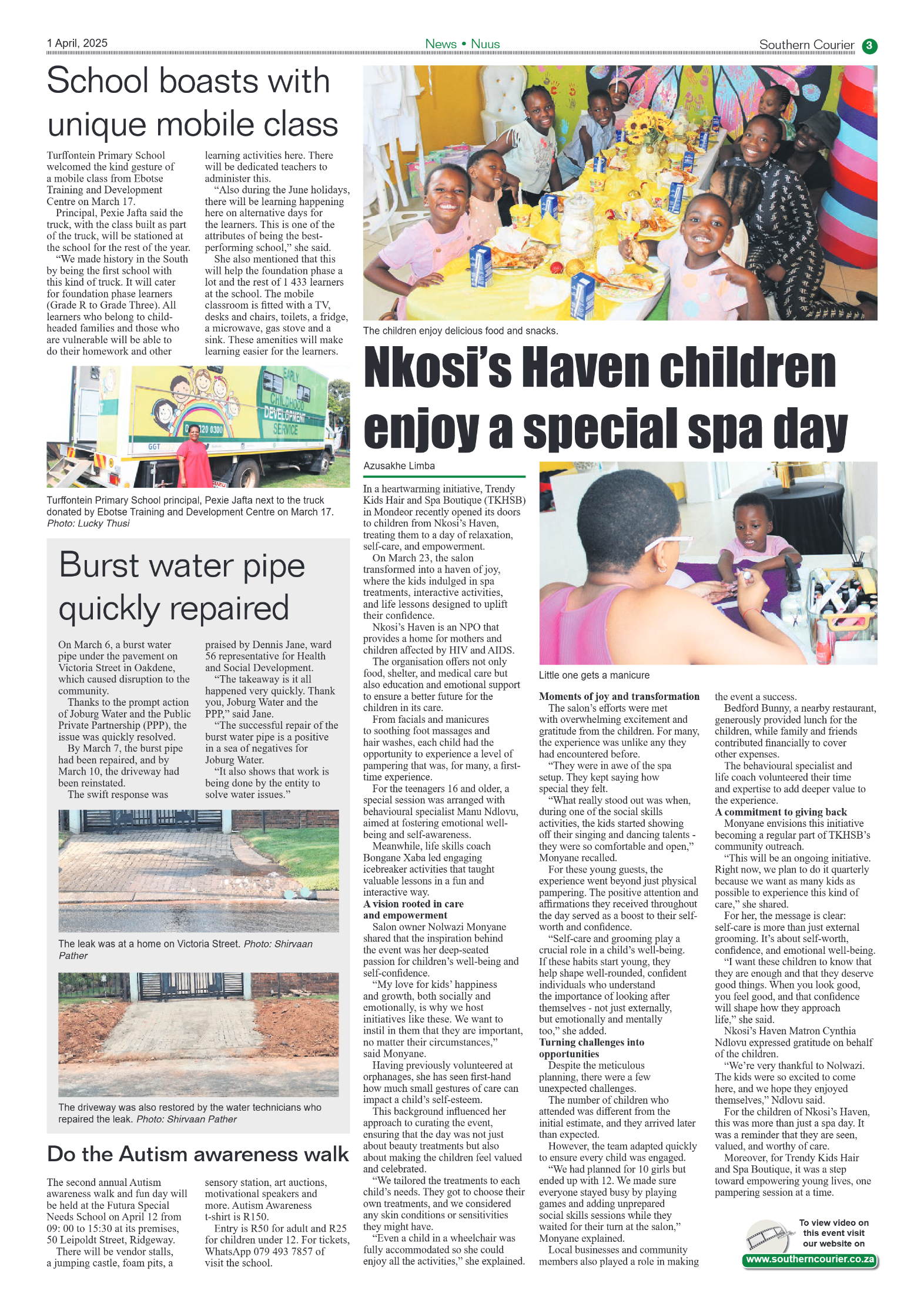 Southern Courier 1 April 2025 page 3