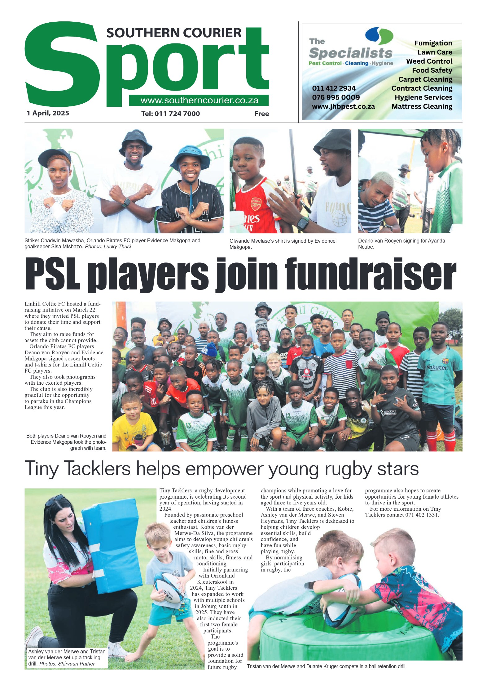 Southern Courier 1 April 2025 page 8