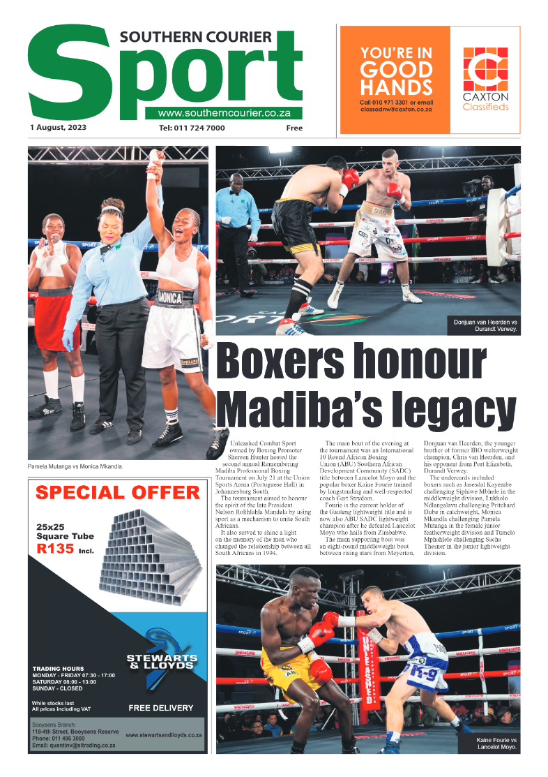 Southern Courier 1 August 2023 page 8