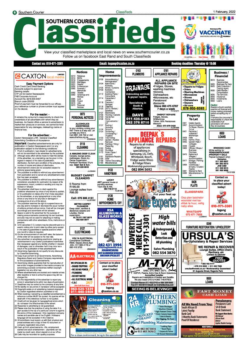 Southern Courier 1 February 2022 page 6
