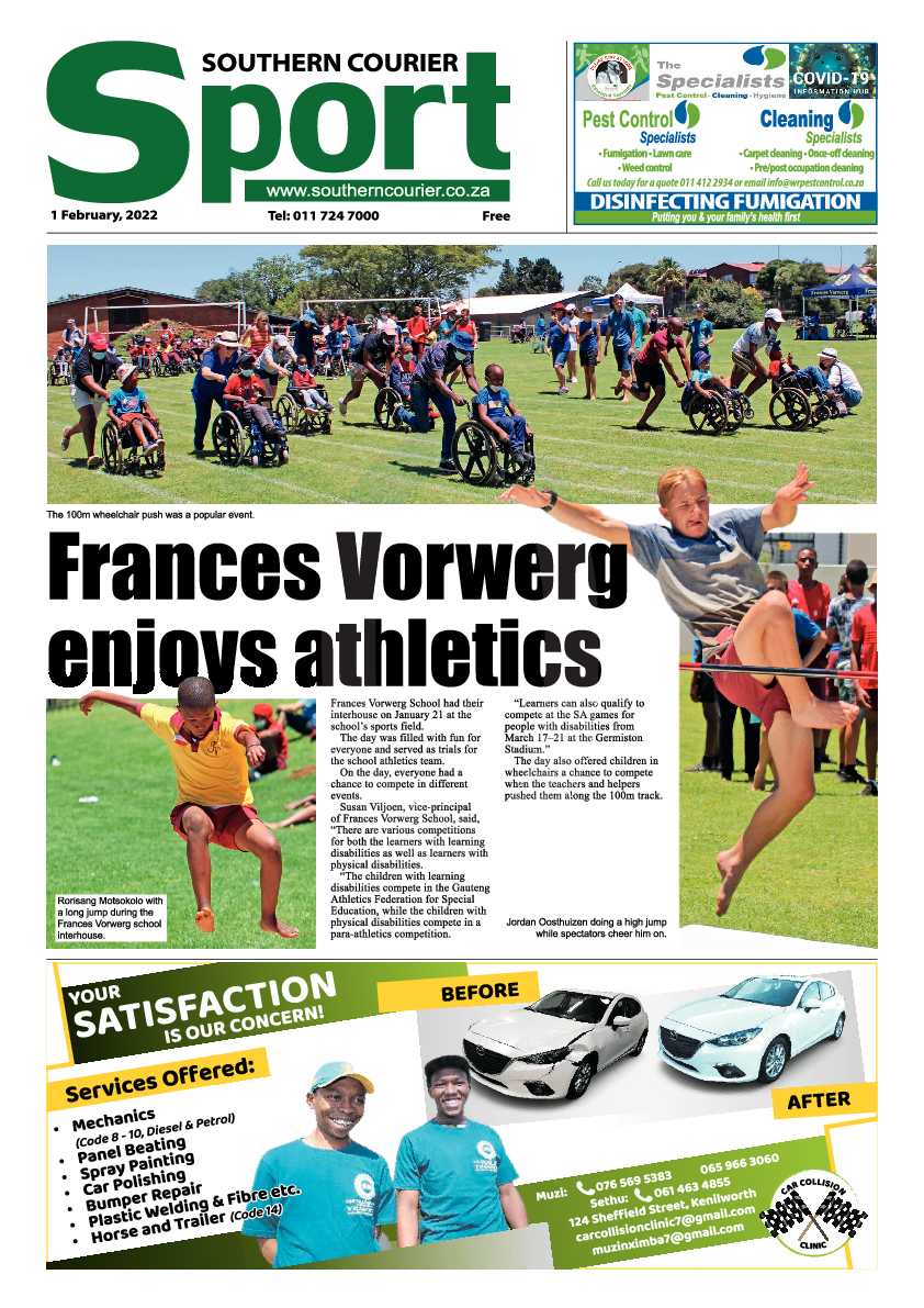 Southern Courier 1 February 2022 page 8