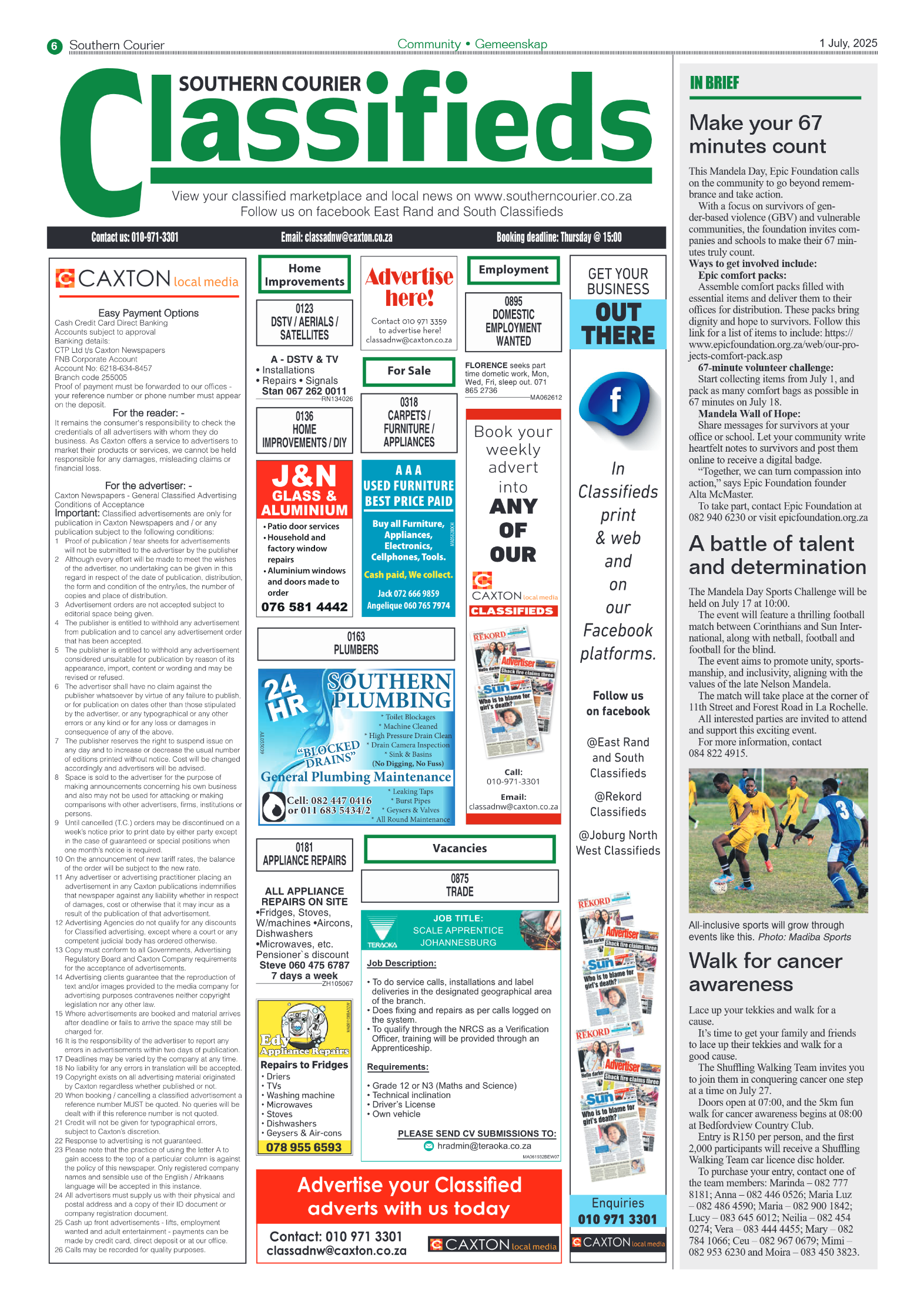 Southern Courier 1 July 2025 page 6
