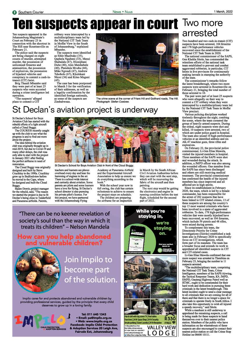 Southern Courier 1 March 2022 page 2