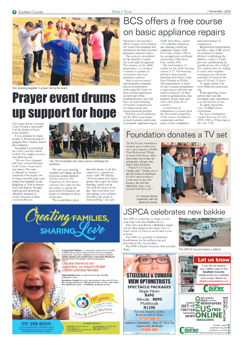 Southern Courier 1 Nov 2022 page 4