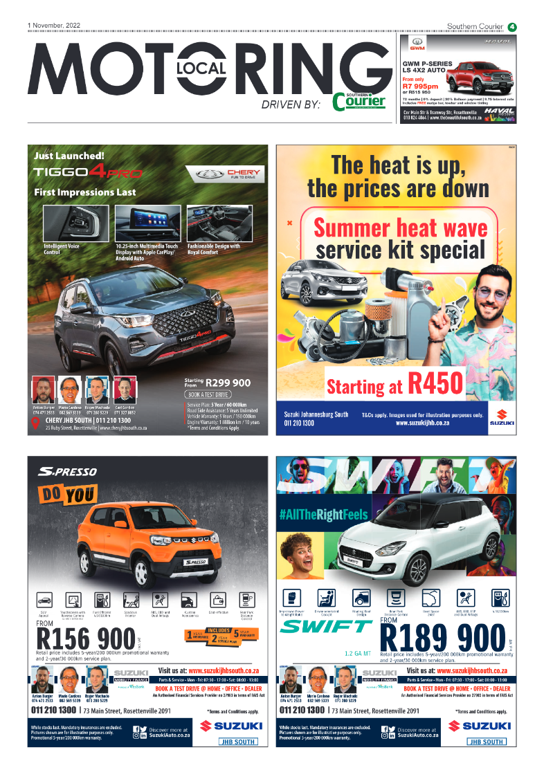 Southern Courier 1 Nov 2022 page 6