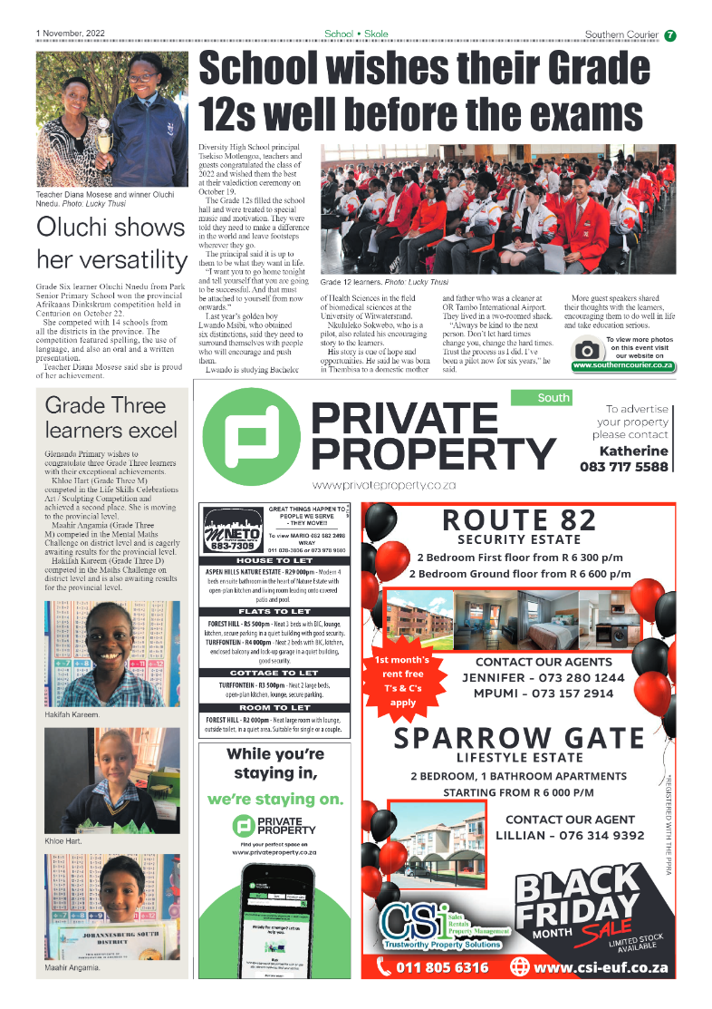 Southern Courier 1 Nov 2022 page 9