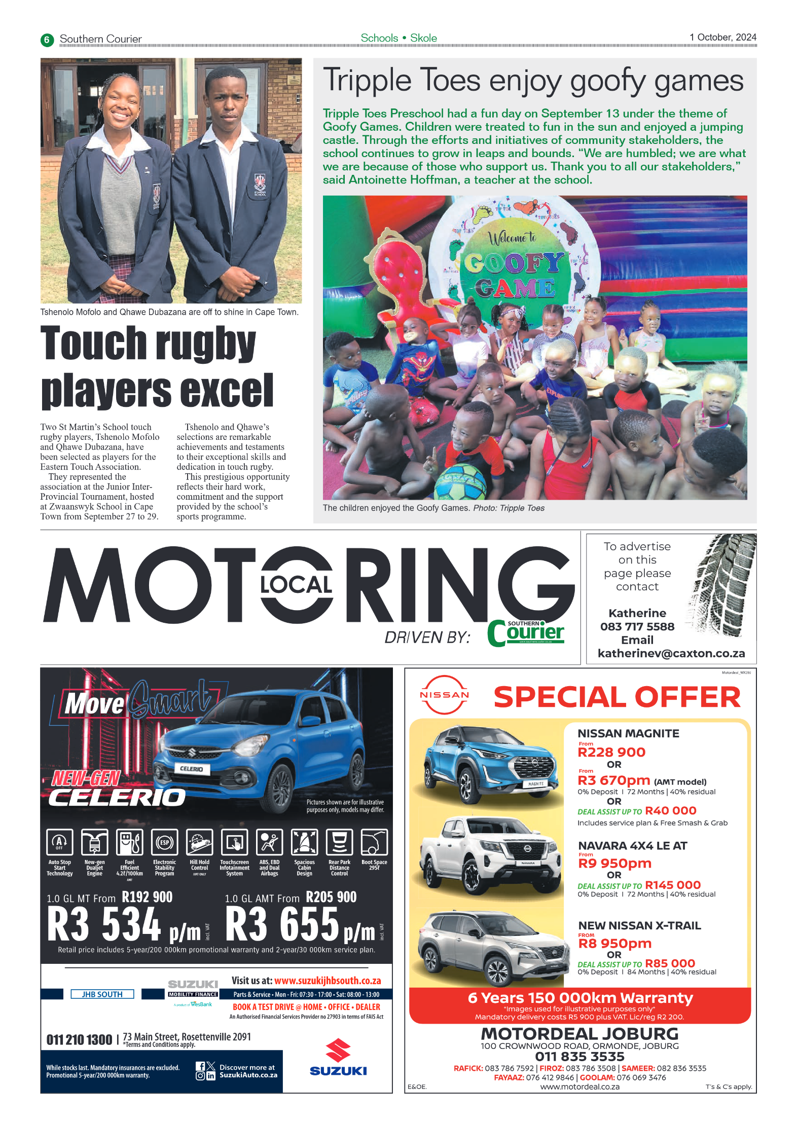 Southern Courier 1 October 2024 page 6