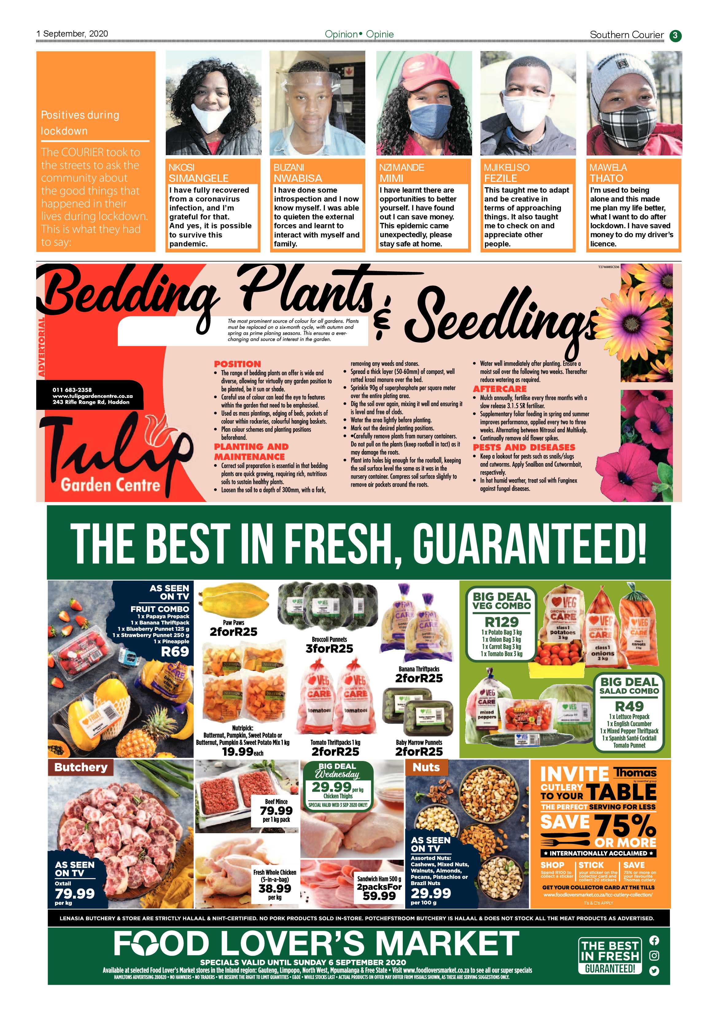 Southern Courier 1 September 2020 page 3