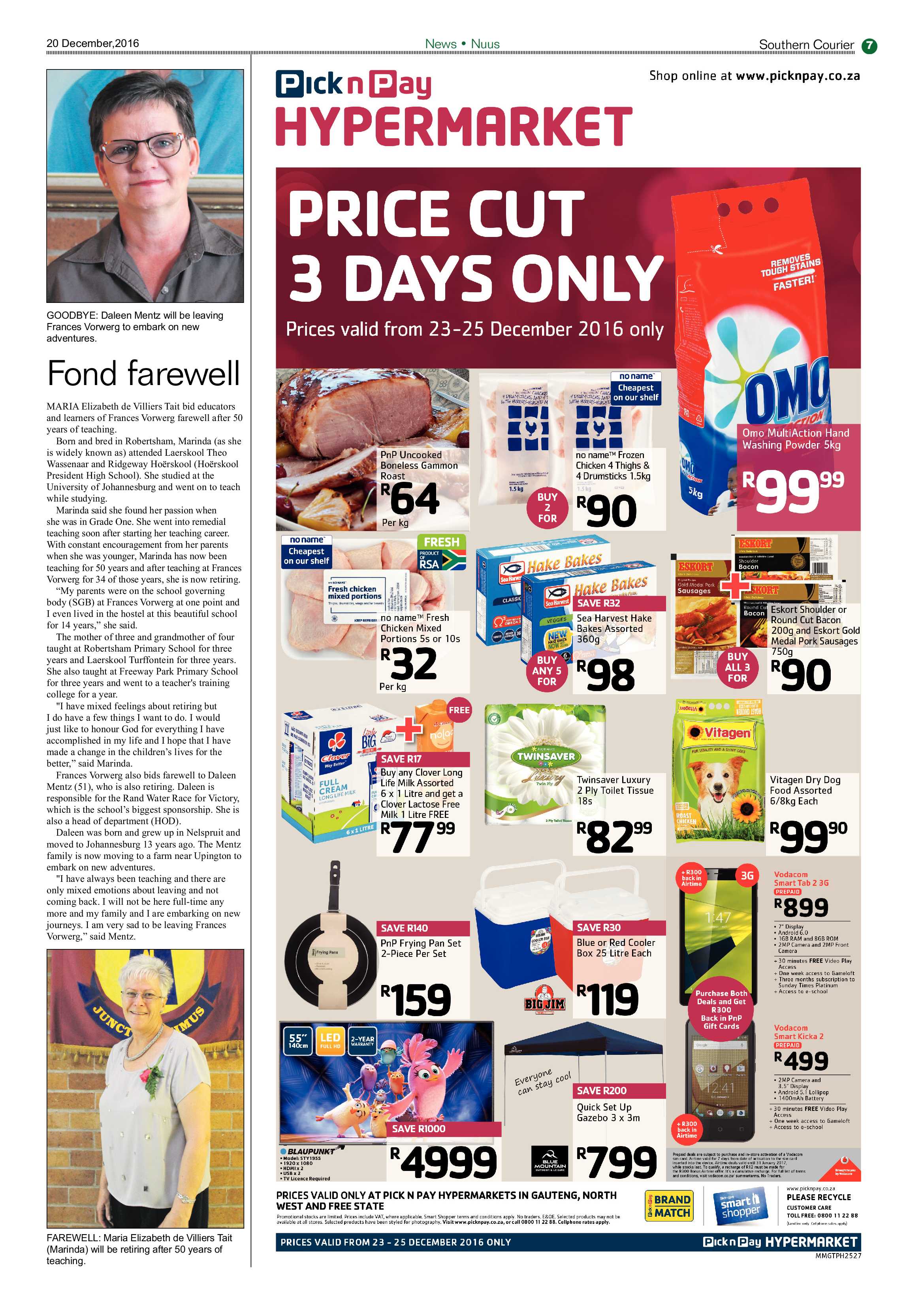 Southern Courier 20 December 2016 page 7