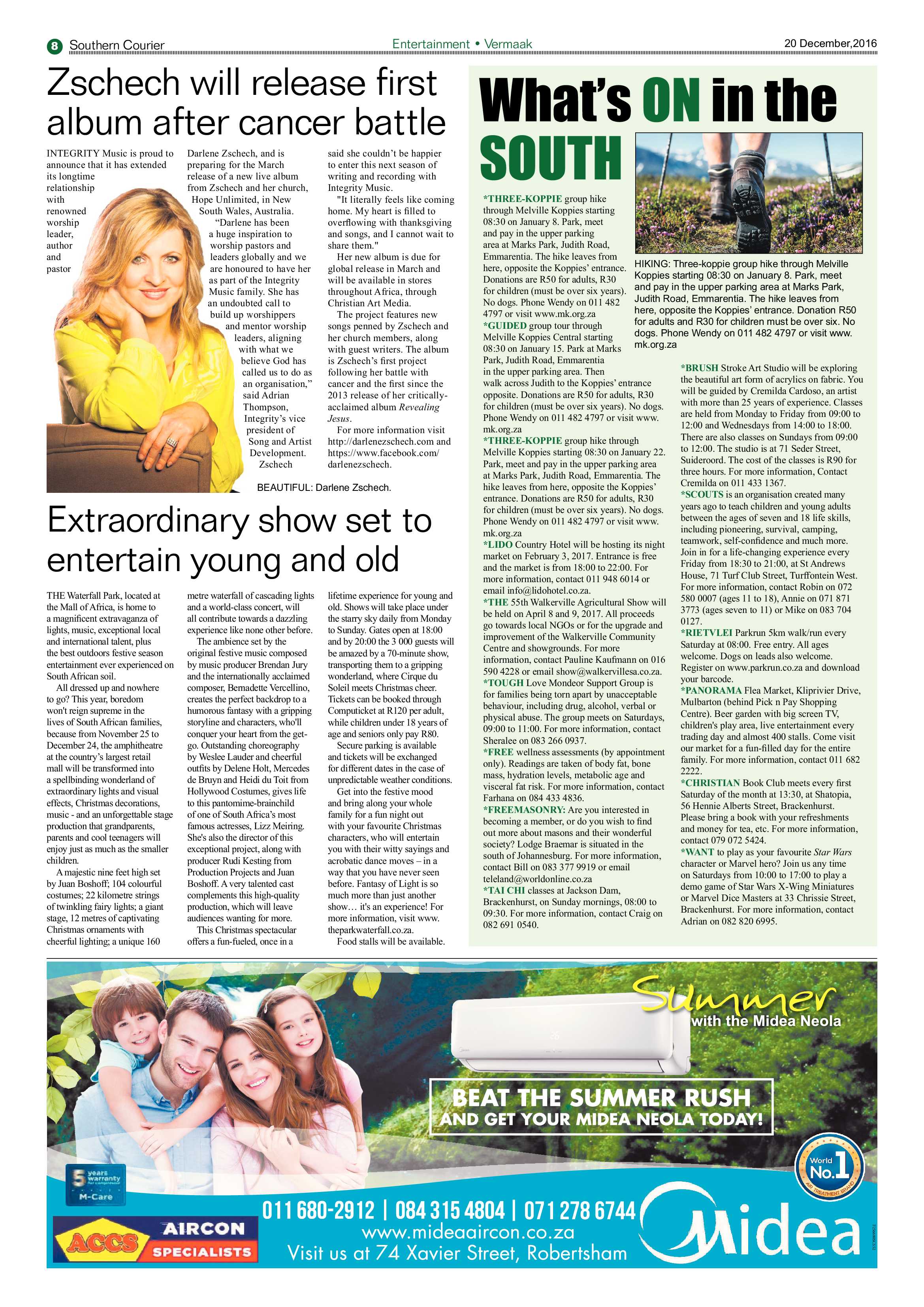 Southern Courier 20 December 2016 page 8