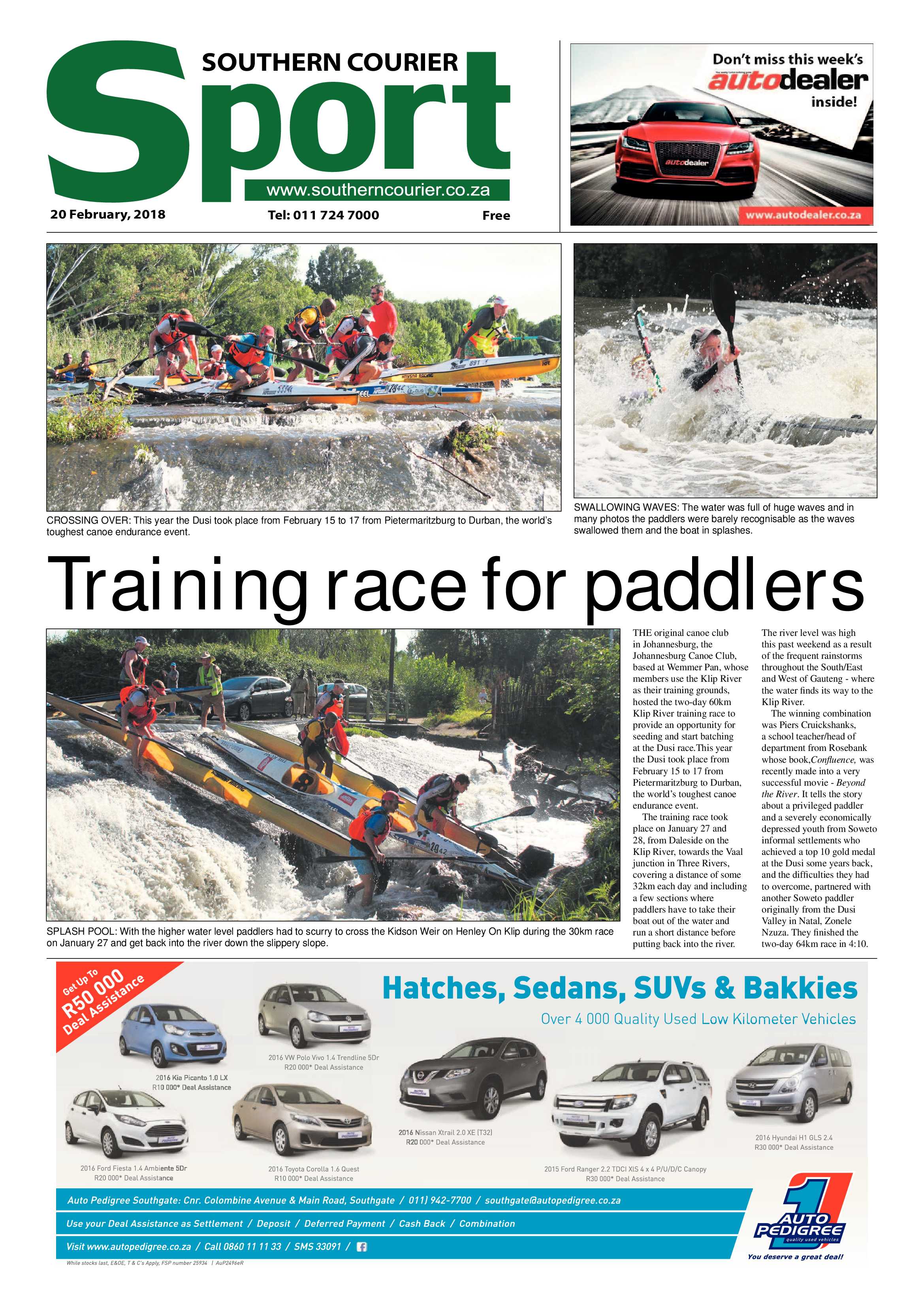 Southern Courier 20 February 2018 page 20