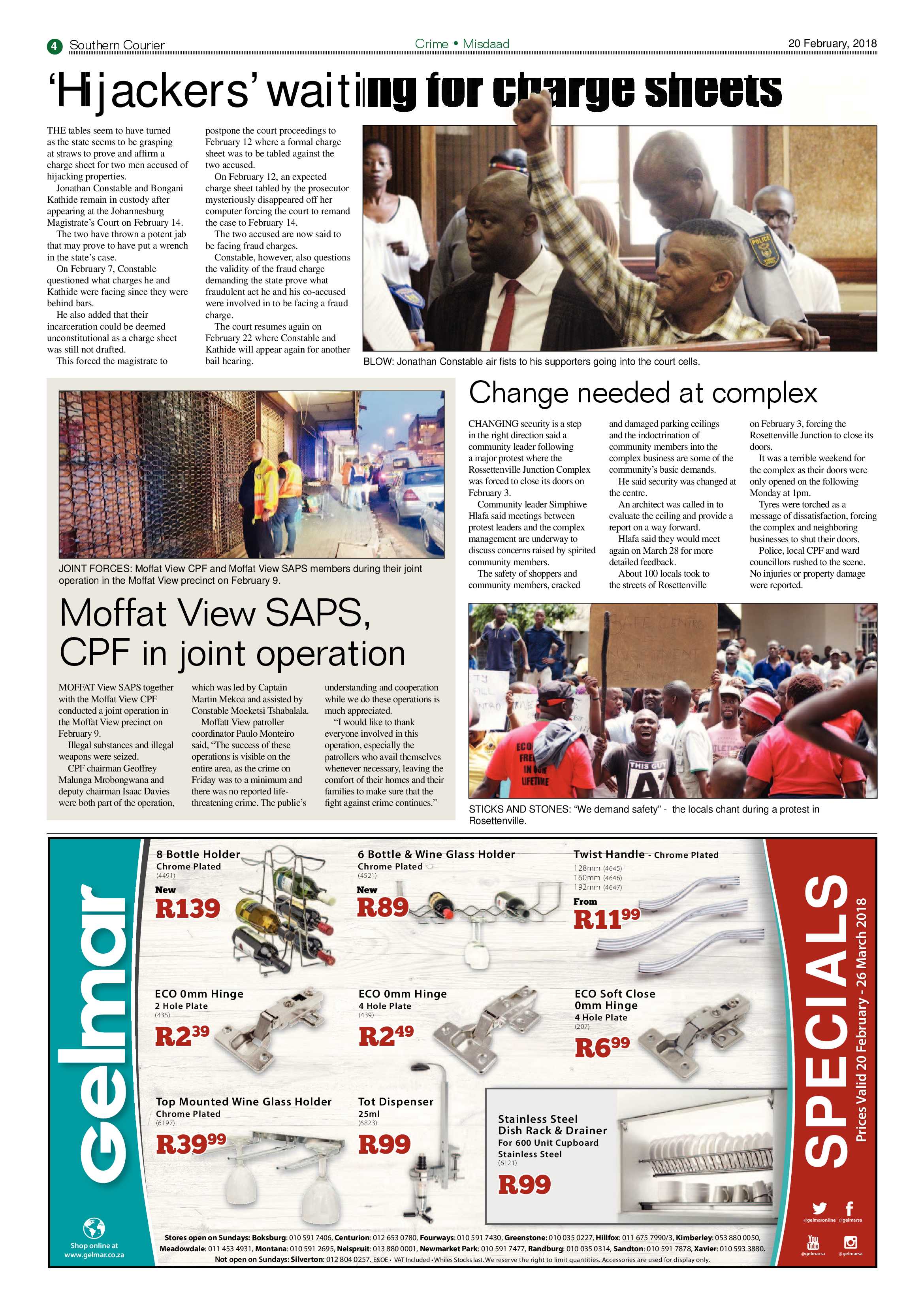 Southern Courier 20 February 2018 page 4